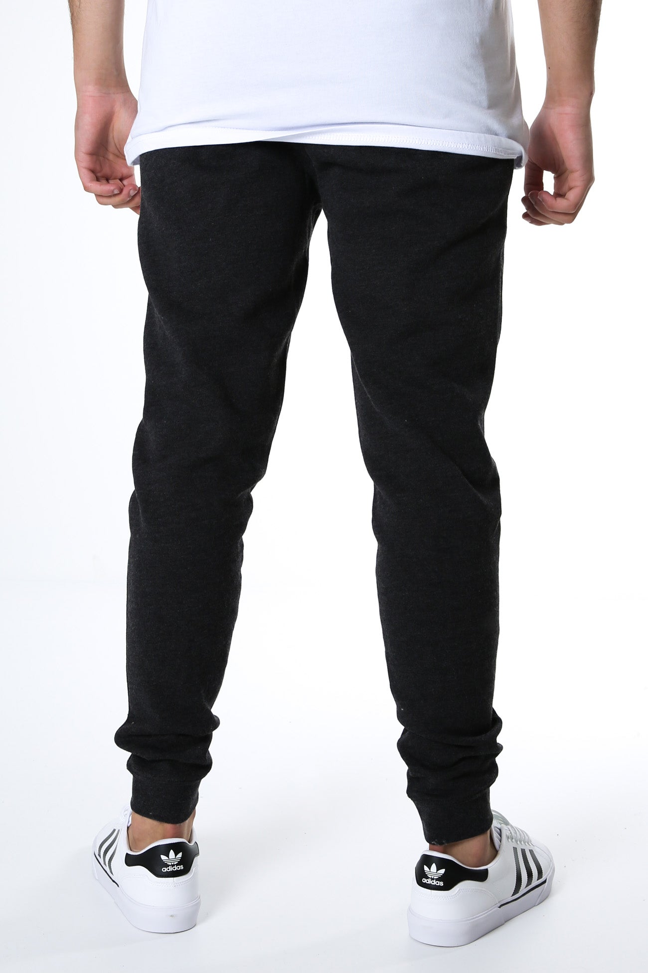 Beach Club Icon Fleece Pant Black Heather