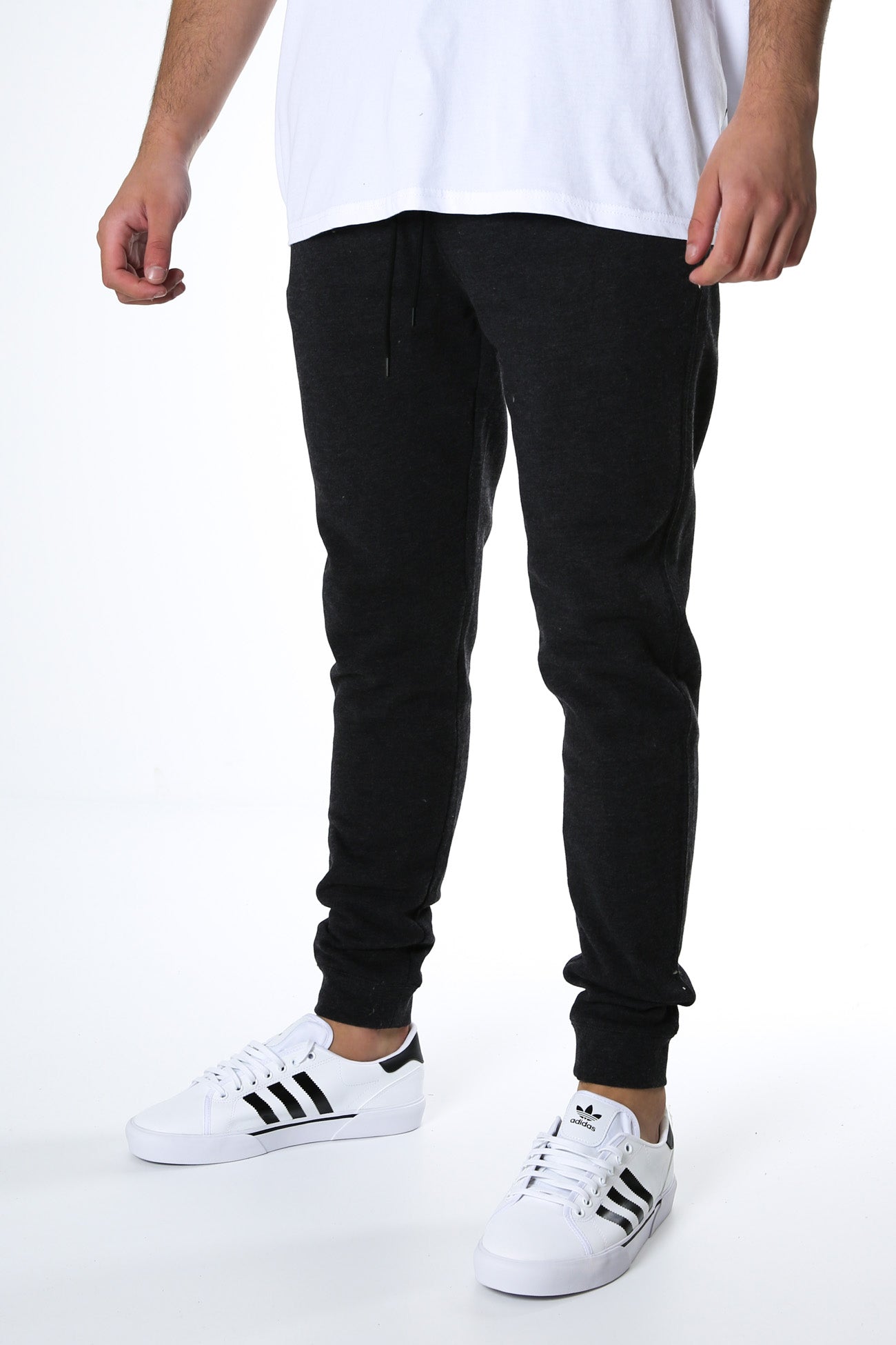 Beach Club Icon Fleece Pant Black Heather