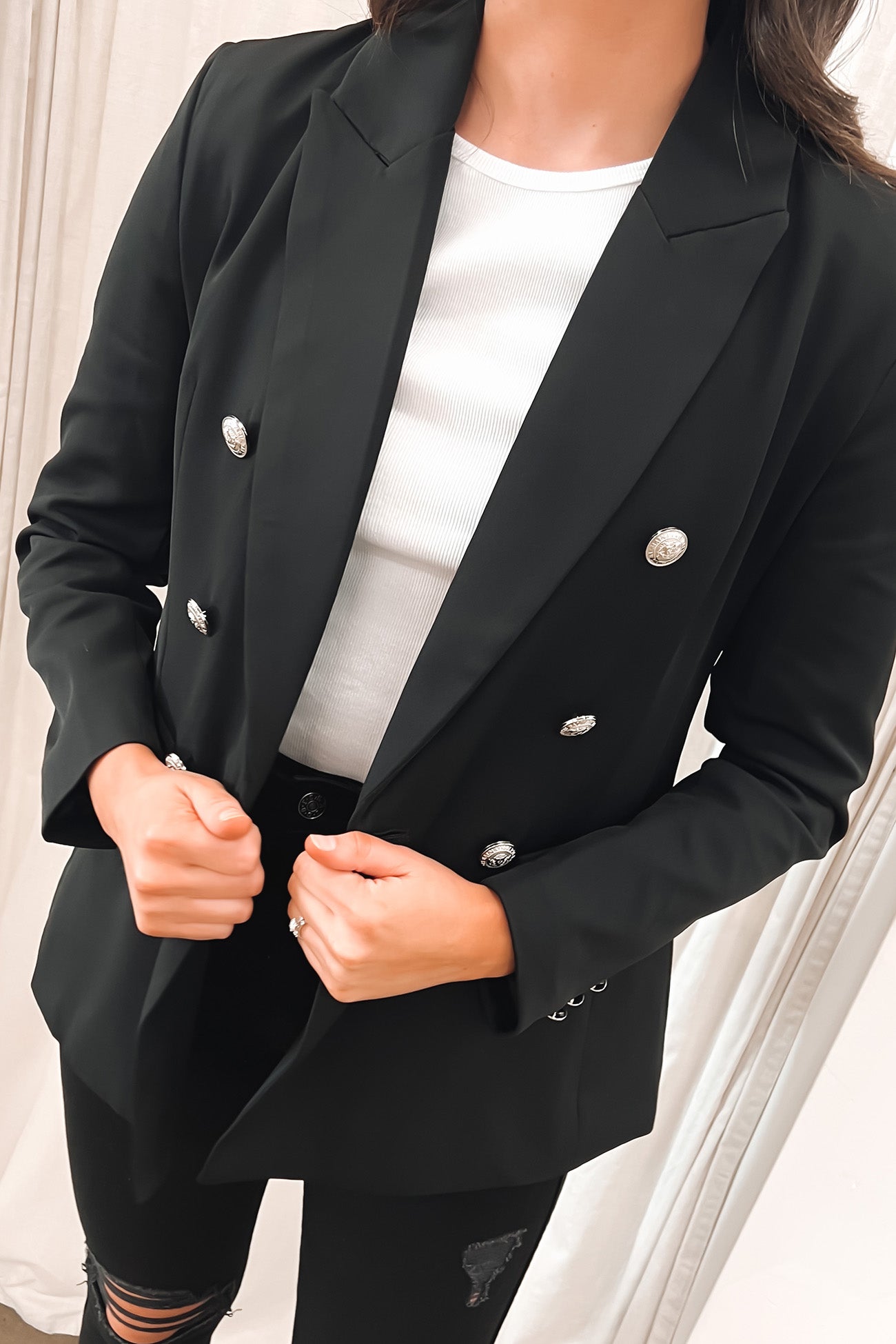 Belle Blazer Black