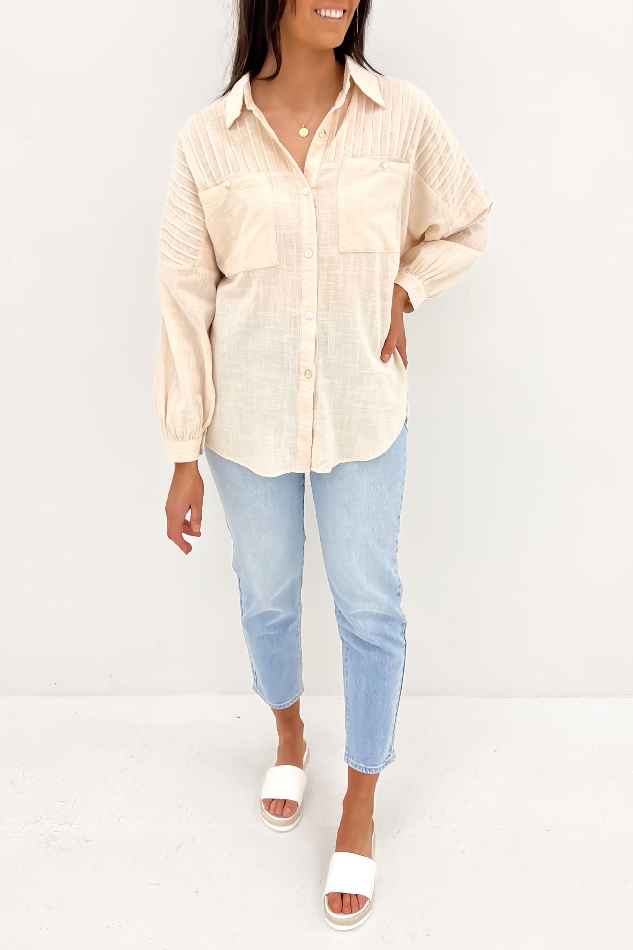 Belle Shirt Beige