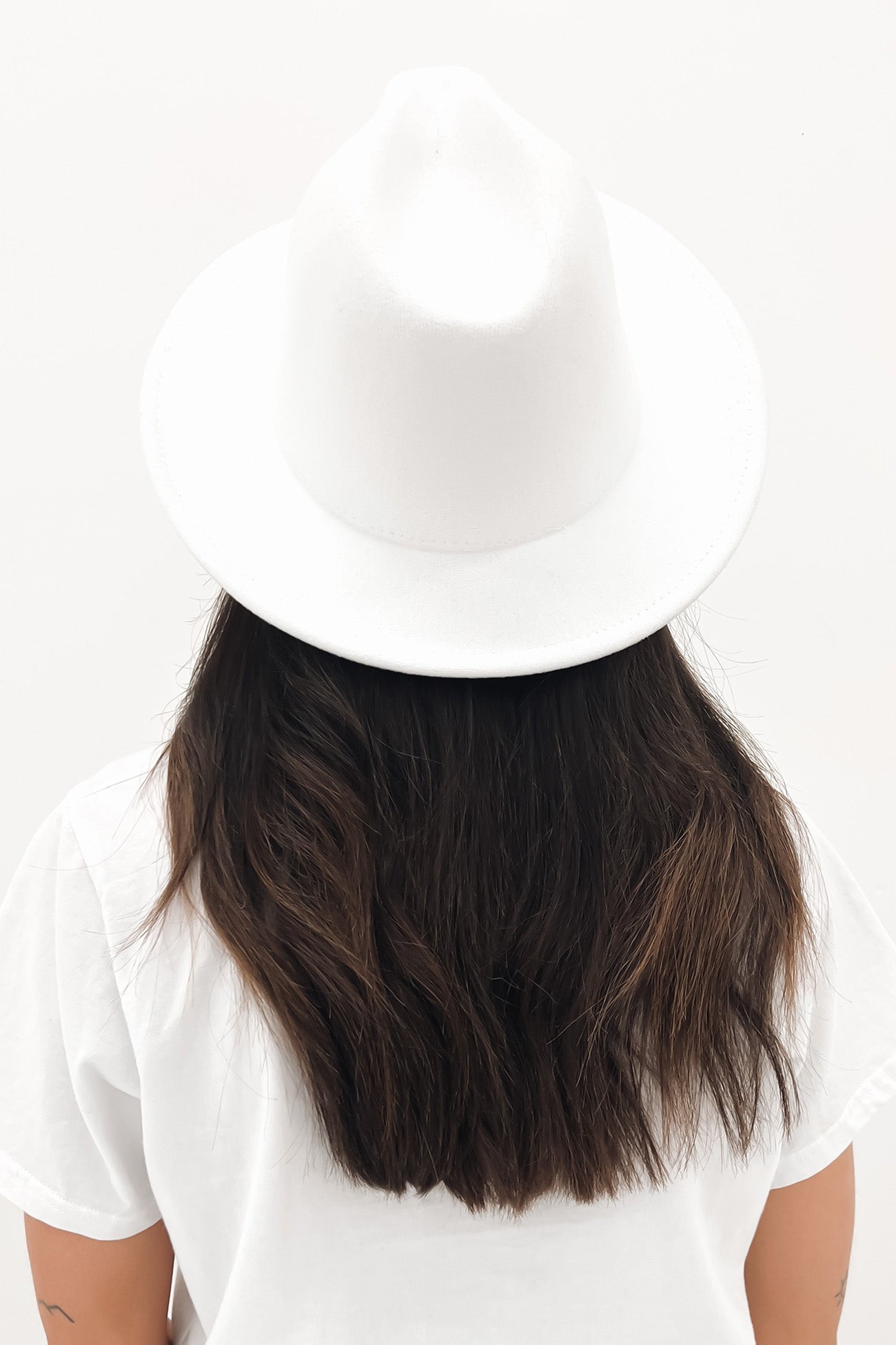 Benjamin Fedora White