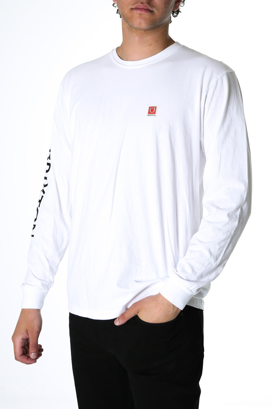 Beta II Long Sleeve Standard Tee White