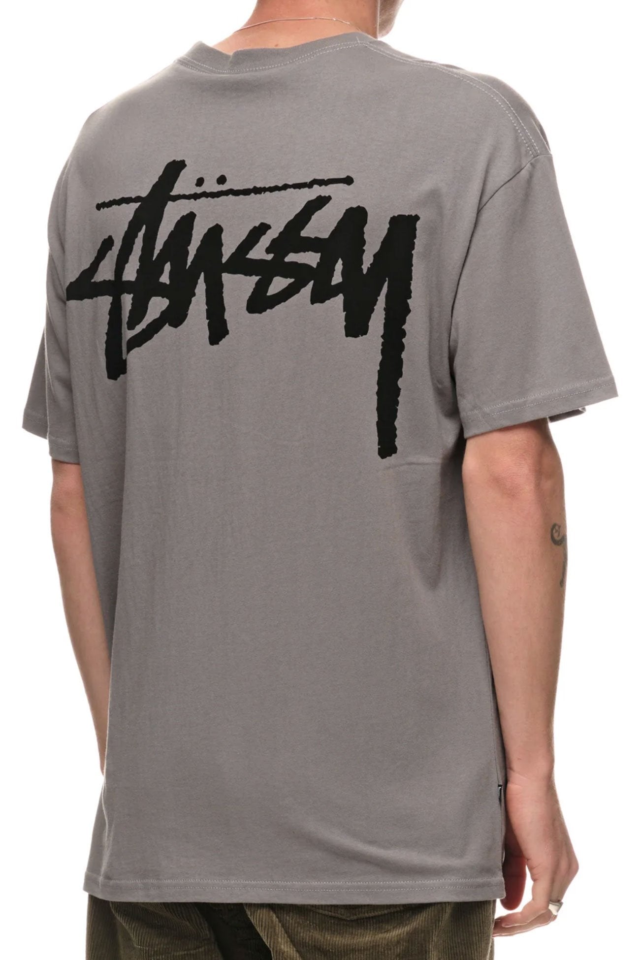 Big Stock Short Sleeve Tee Grey