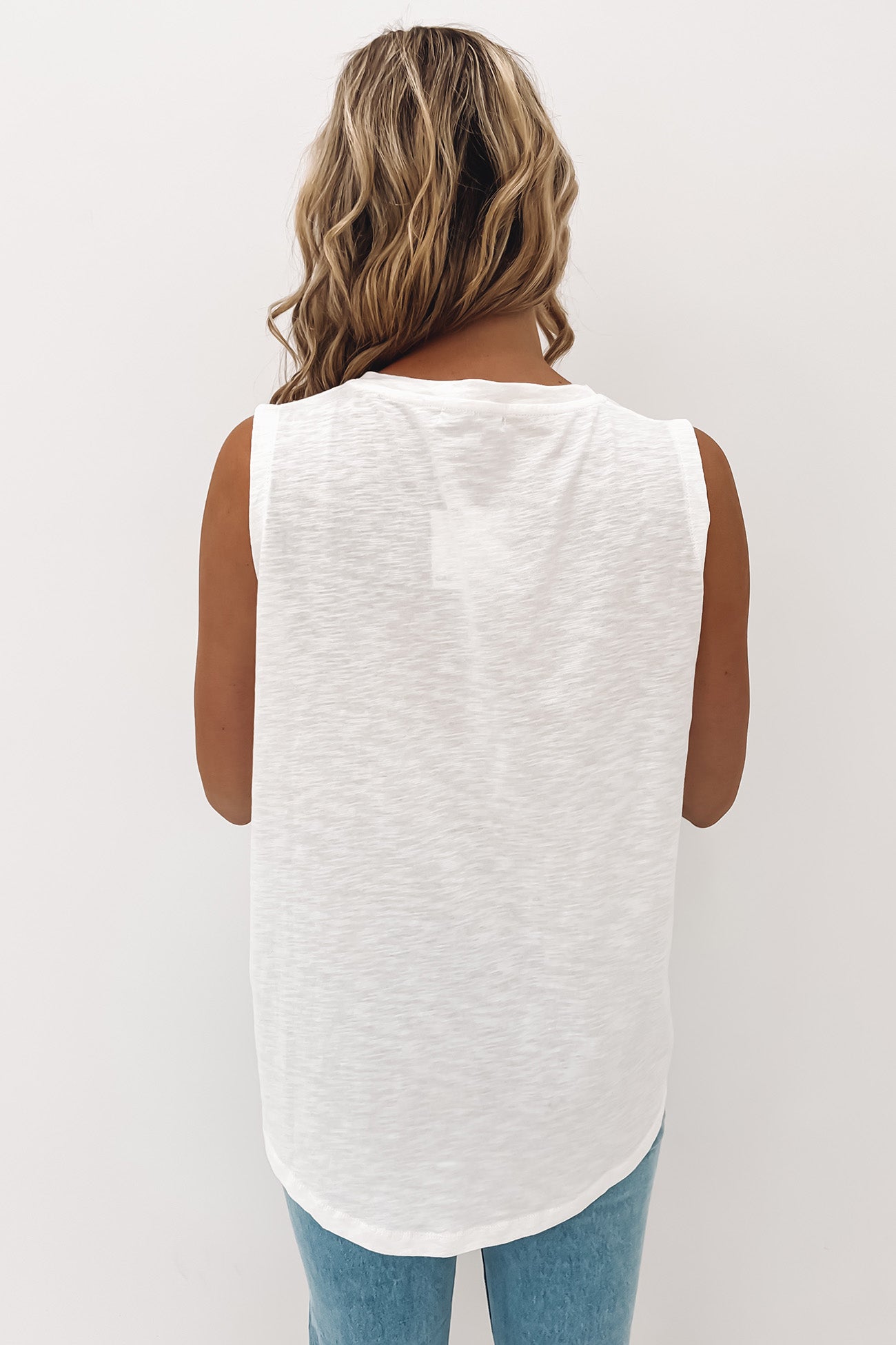 Billie Tank White