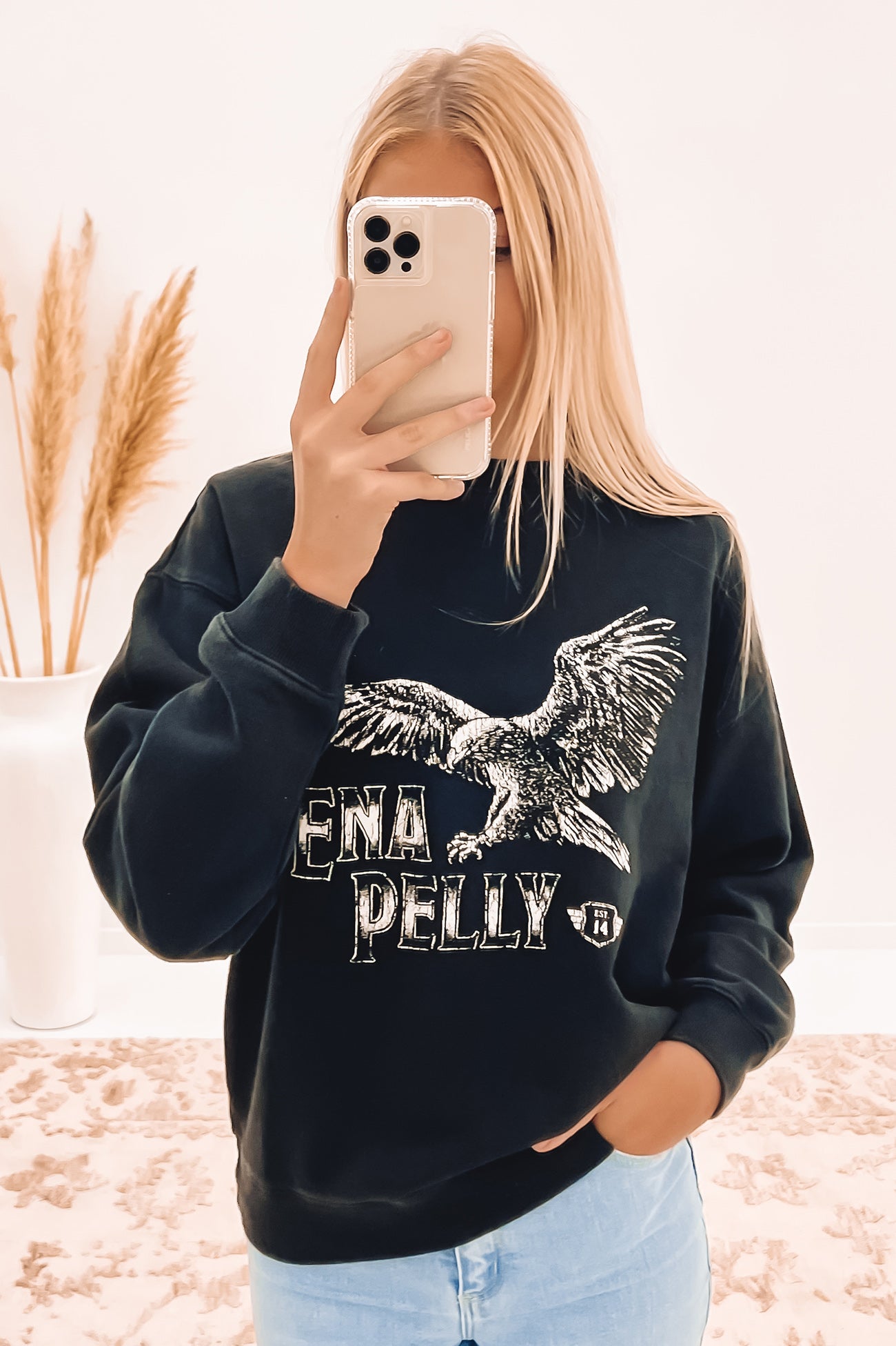 Bird Of Prey Sweat Washed Black