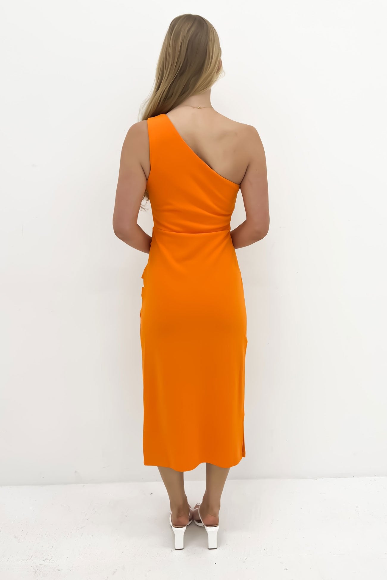 Blayke Midi Dress Orange