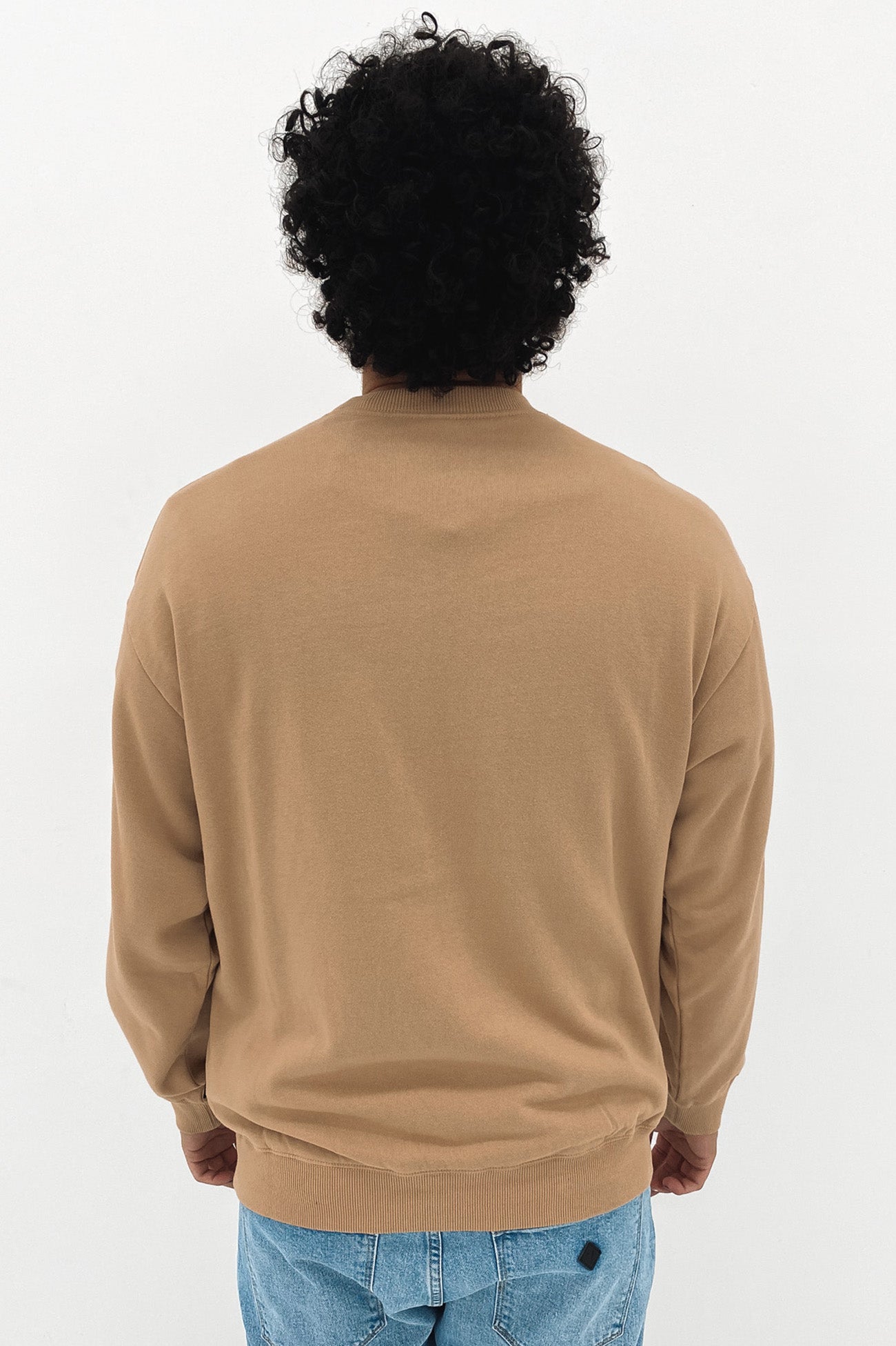 Bloom Recycled Crew Neck Tan