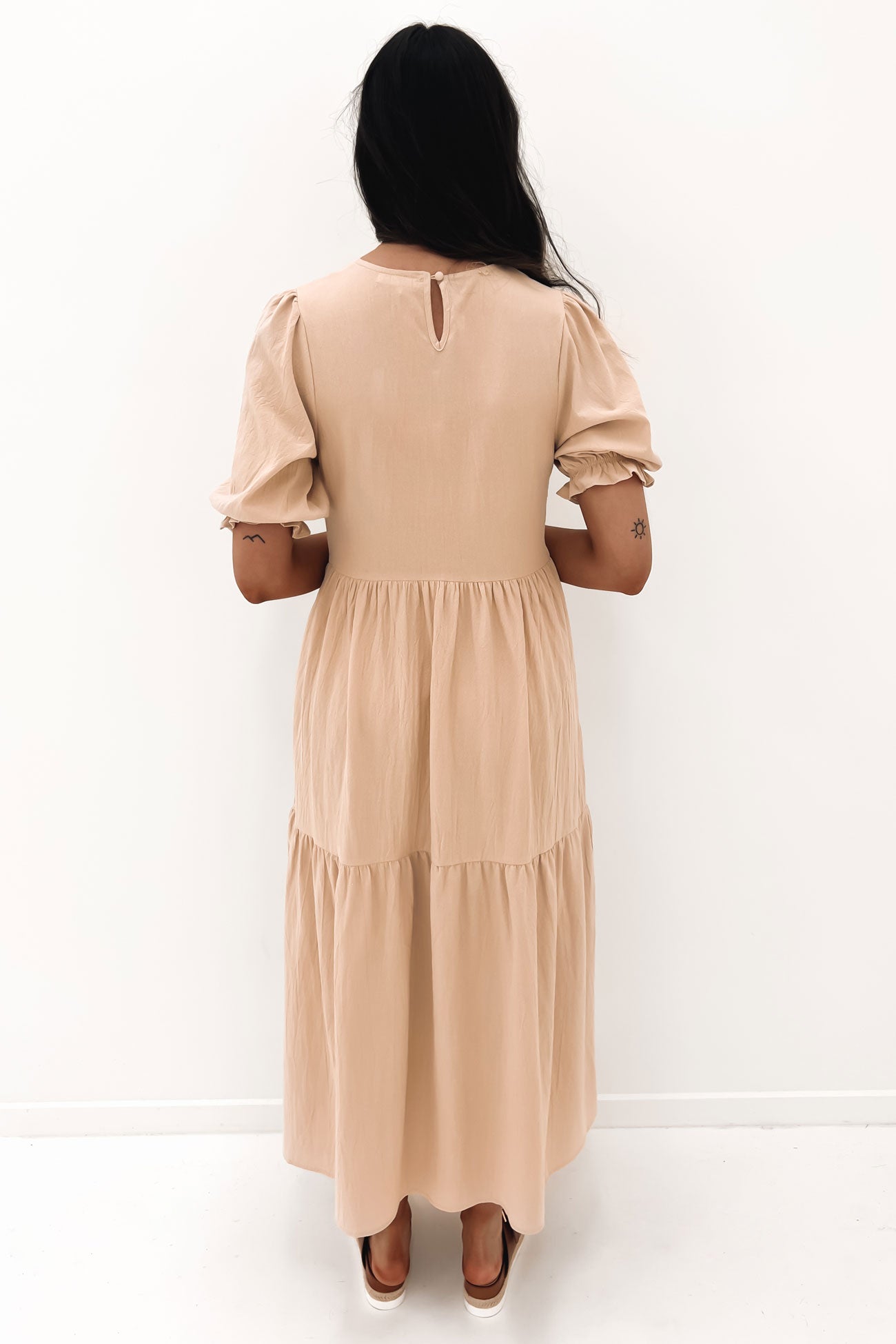 Boden Maxi Dress Beige