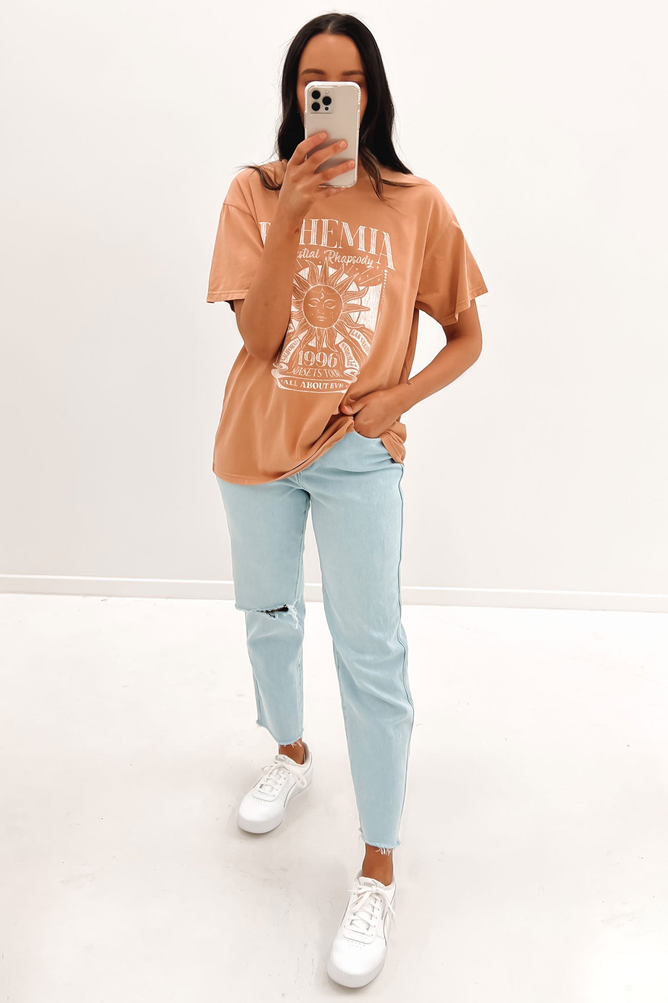 Bohemia Rhapsody Tee Tan