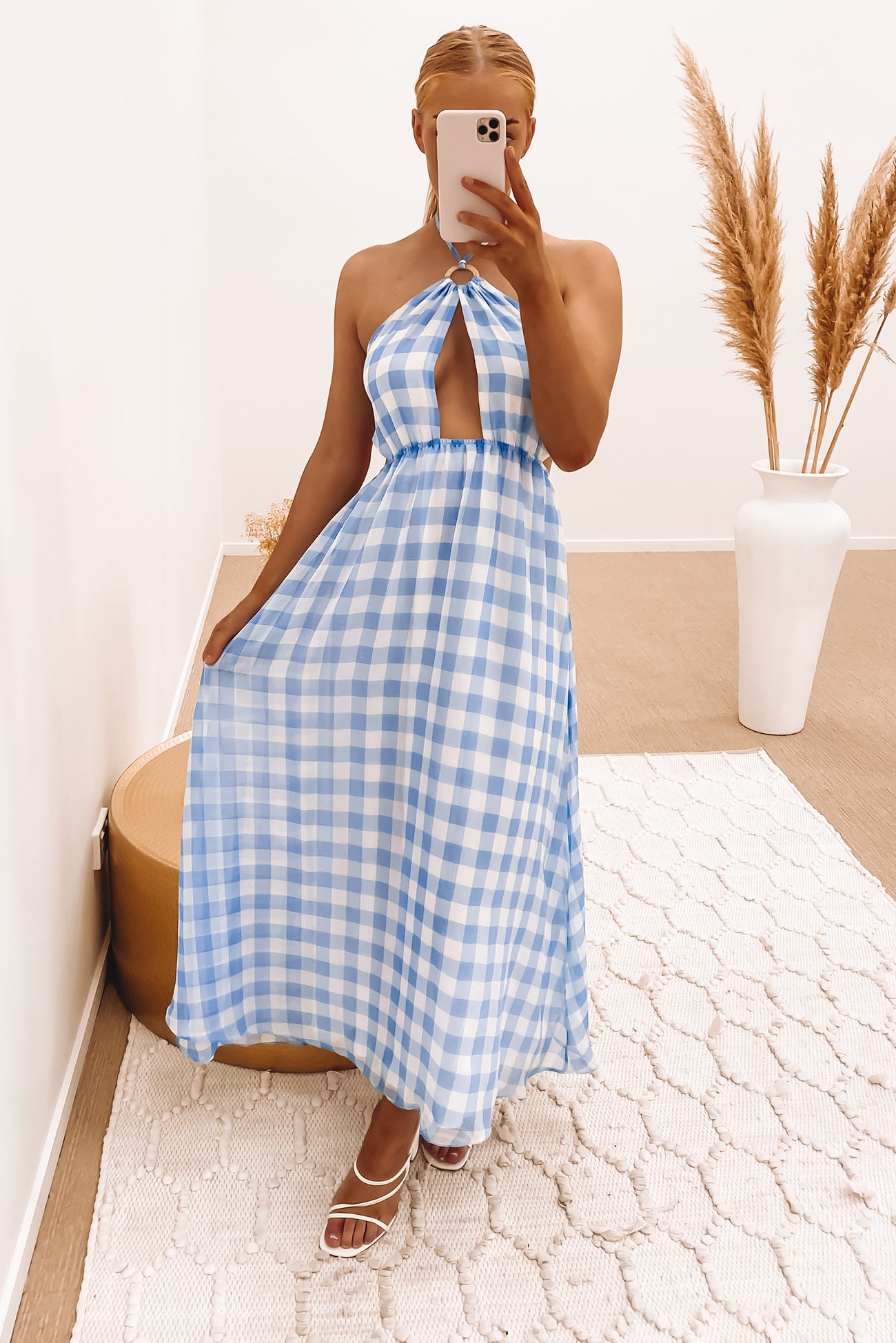 Bonnie Maxi Dress Blue