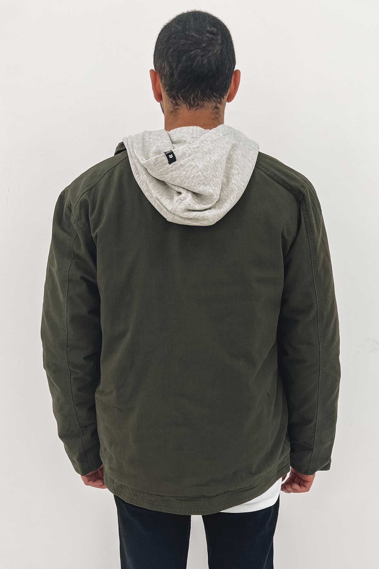 Border Jacket Khaki