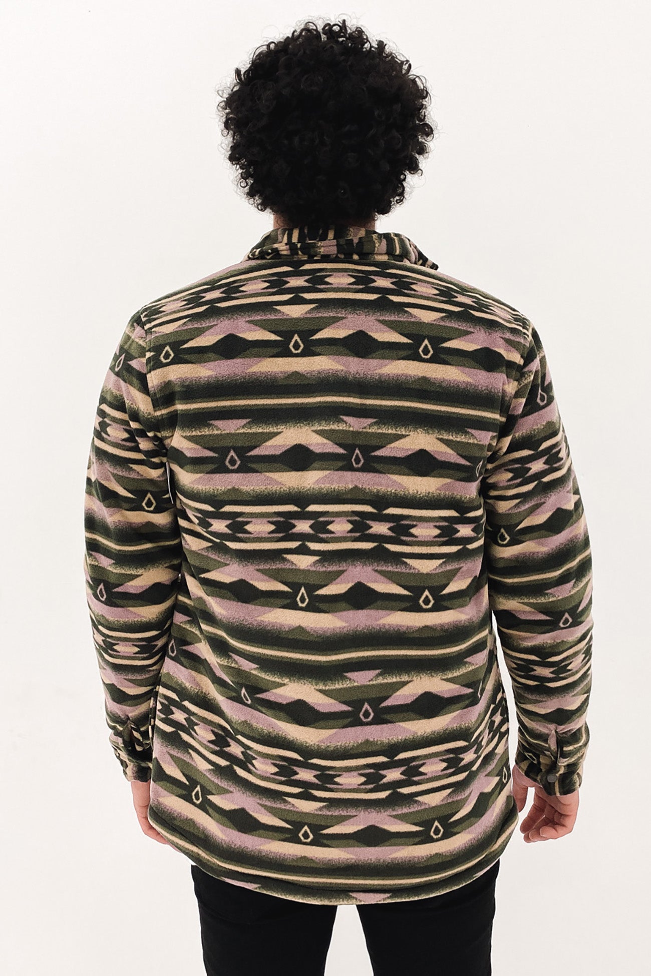 Bowered Fleece Long Sleeve Military