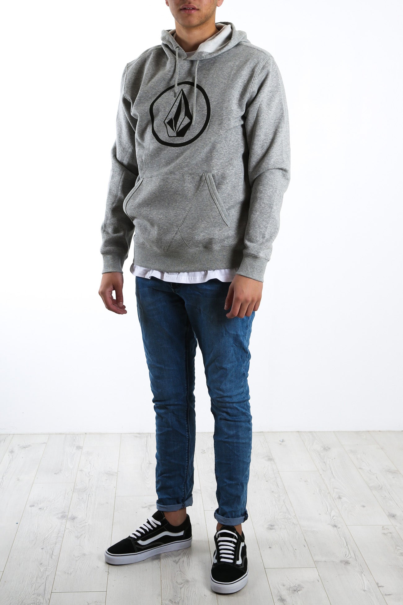 Brass Tacks Pullover Fleece Heather Grey