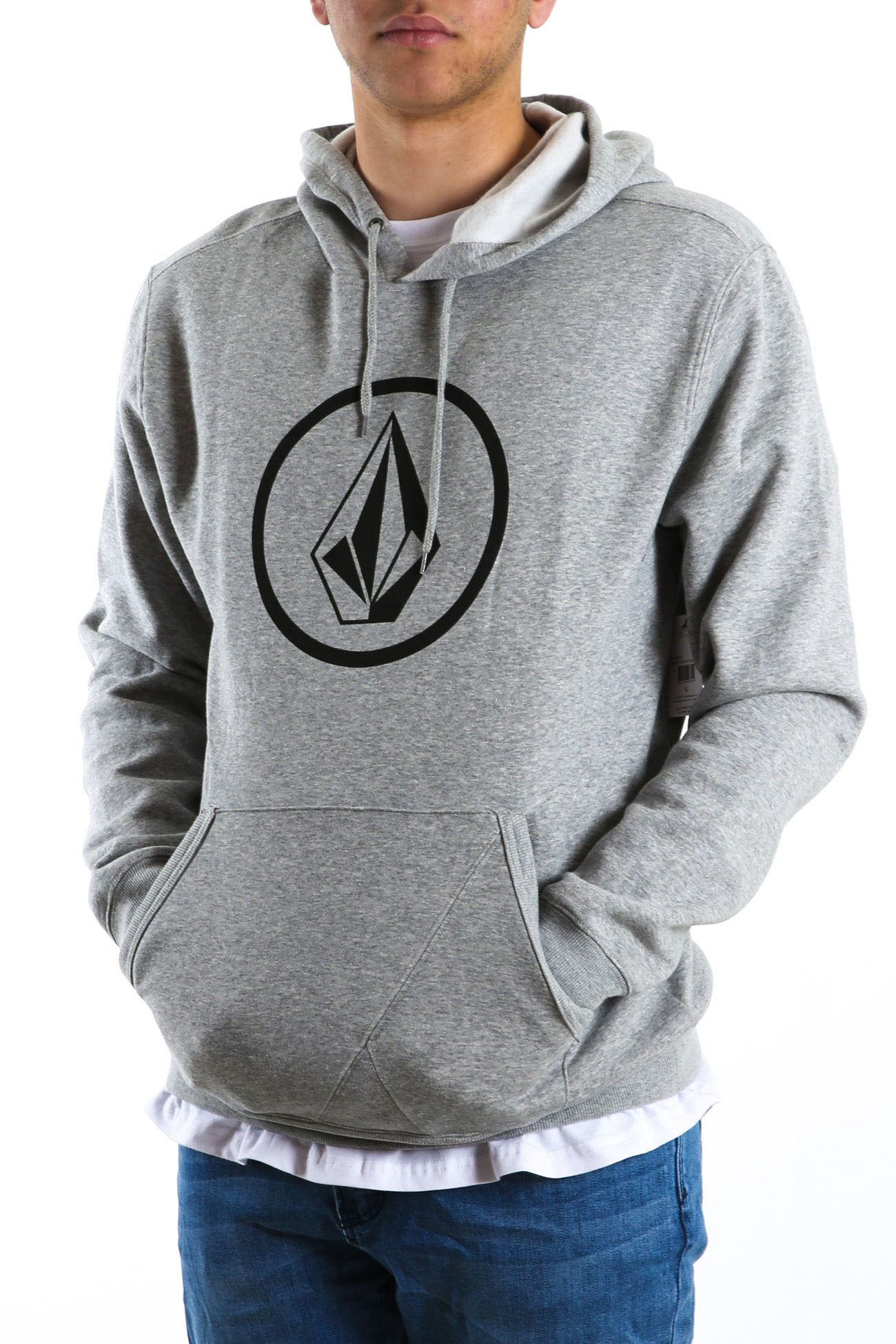 Brass Tacks Pullover Fleece Heather Grey