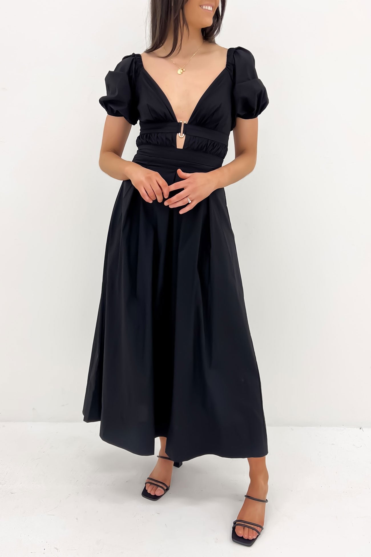 Brianna Maxi Dress Black