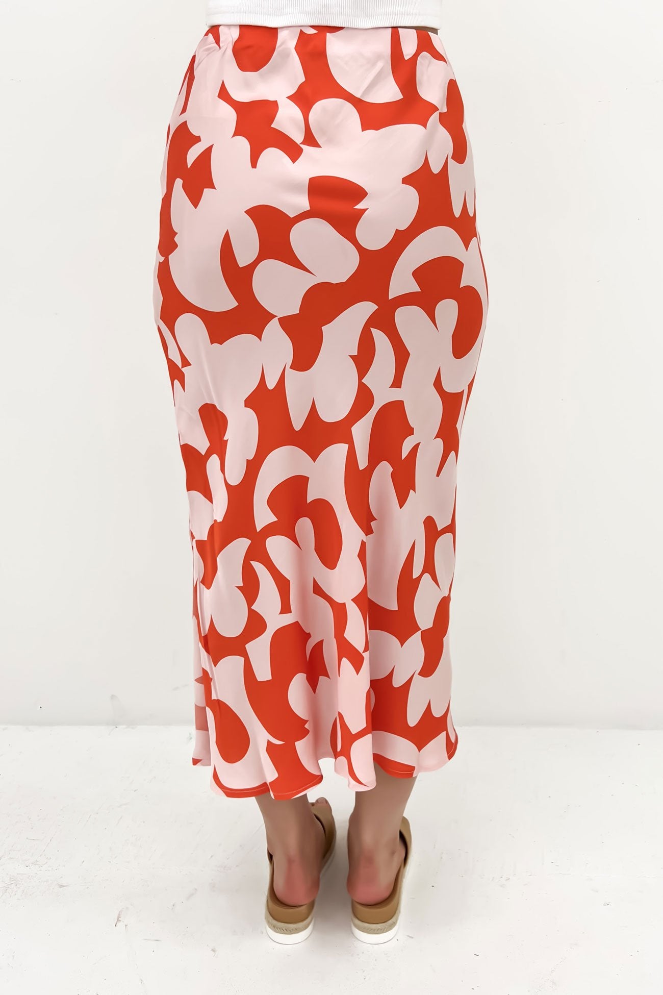 Calypso Skirt Calypso Print Orange