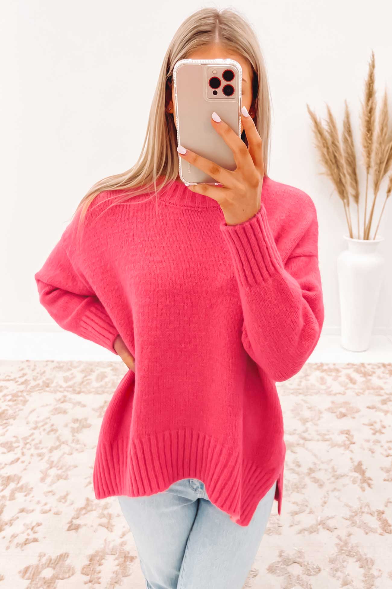 Candice Knit Jumper Pink