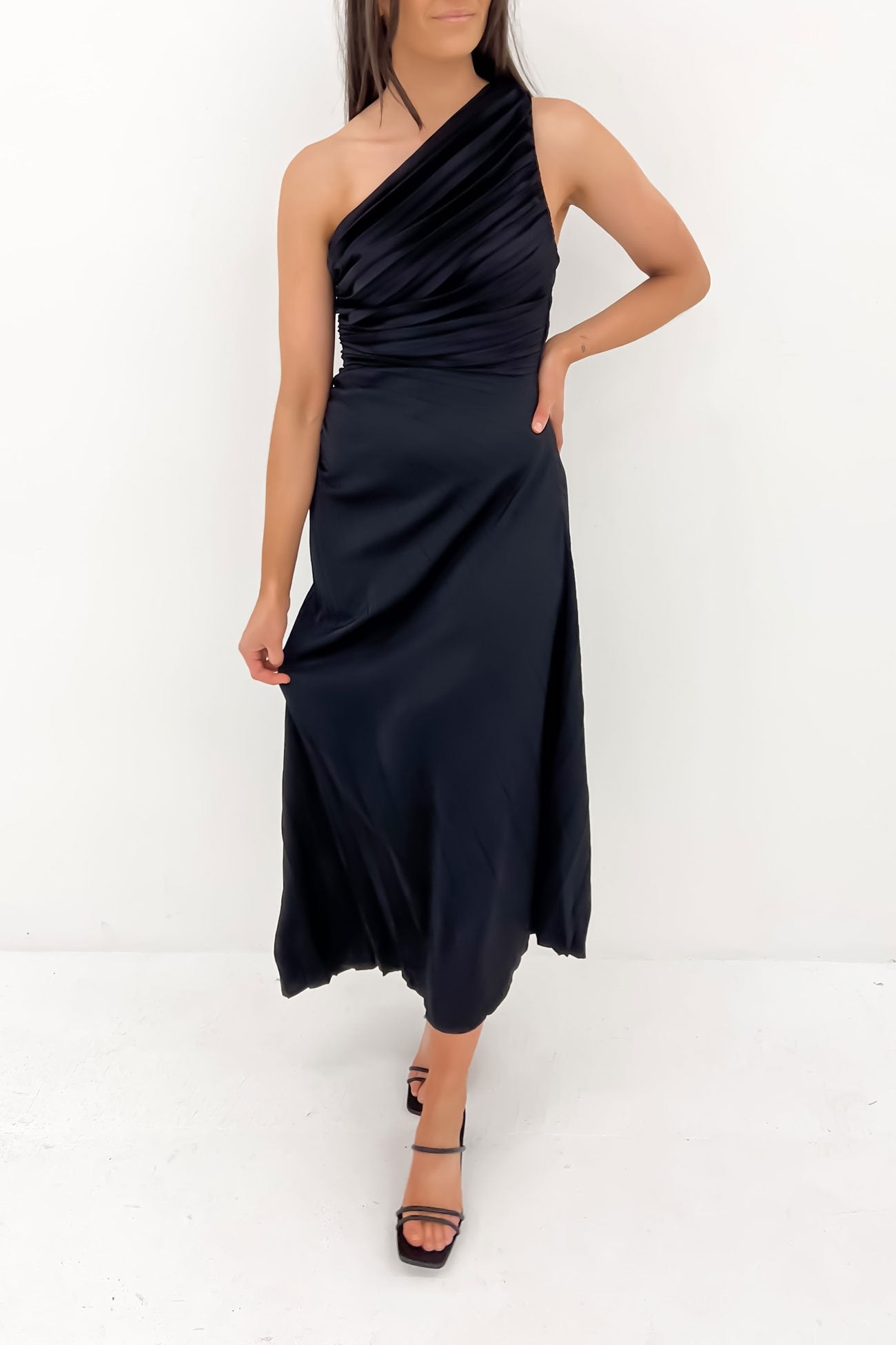 Caralee Midi Dress Black