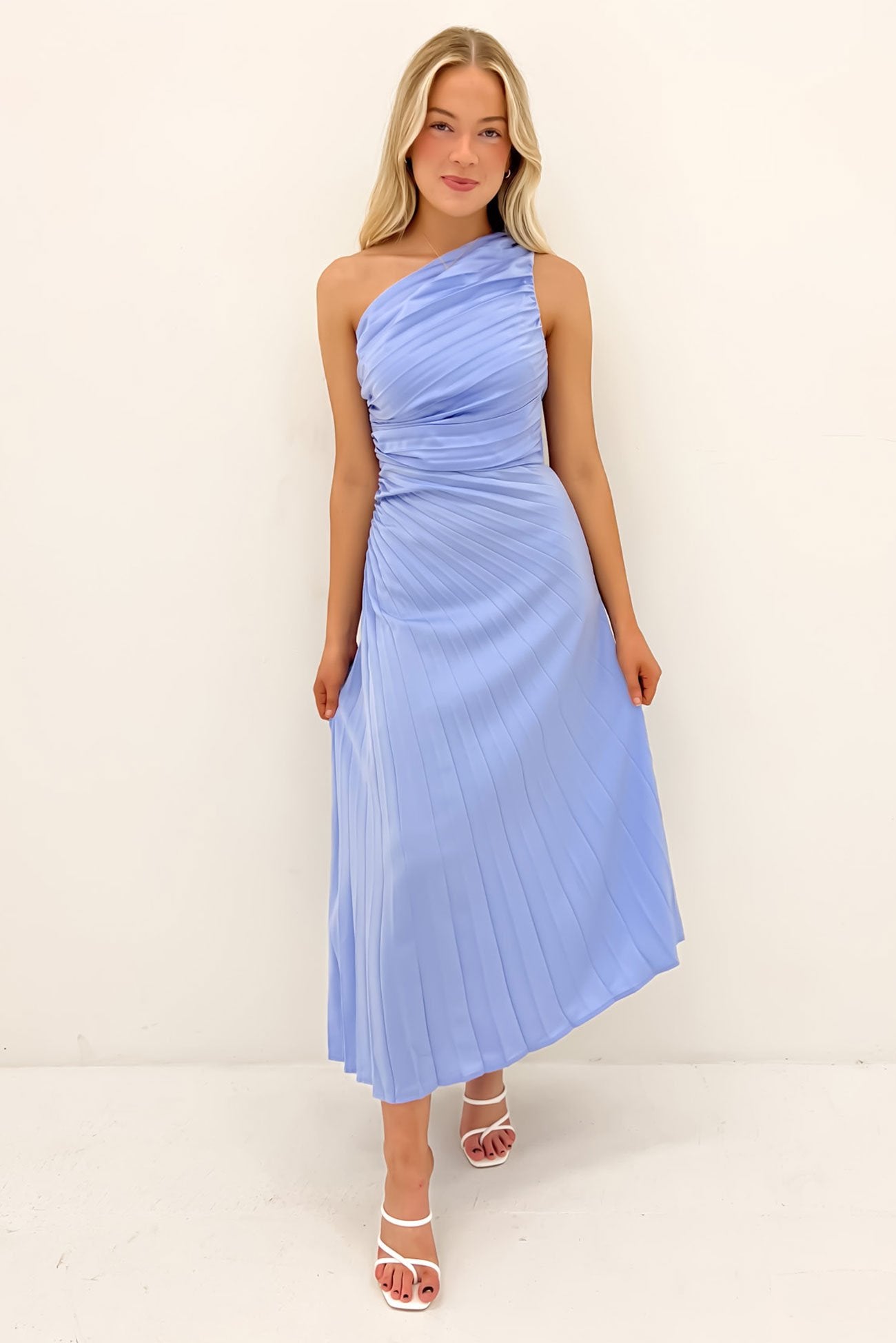 Caralee Midi Dress Blue