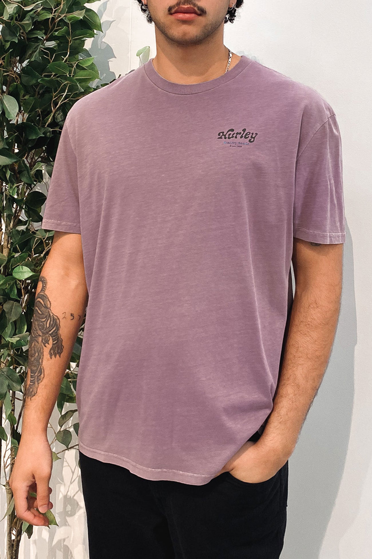 Catie Tee Mauve Mist