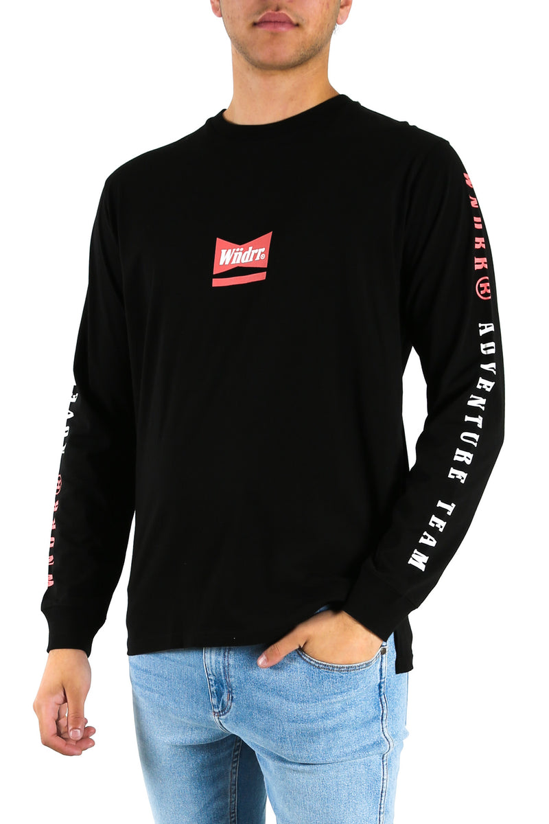 Chadwick Long Sleeve Tee Black