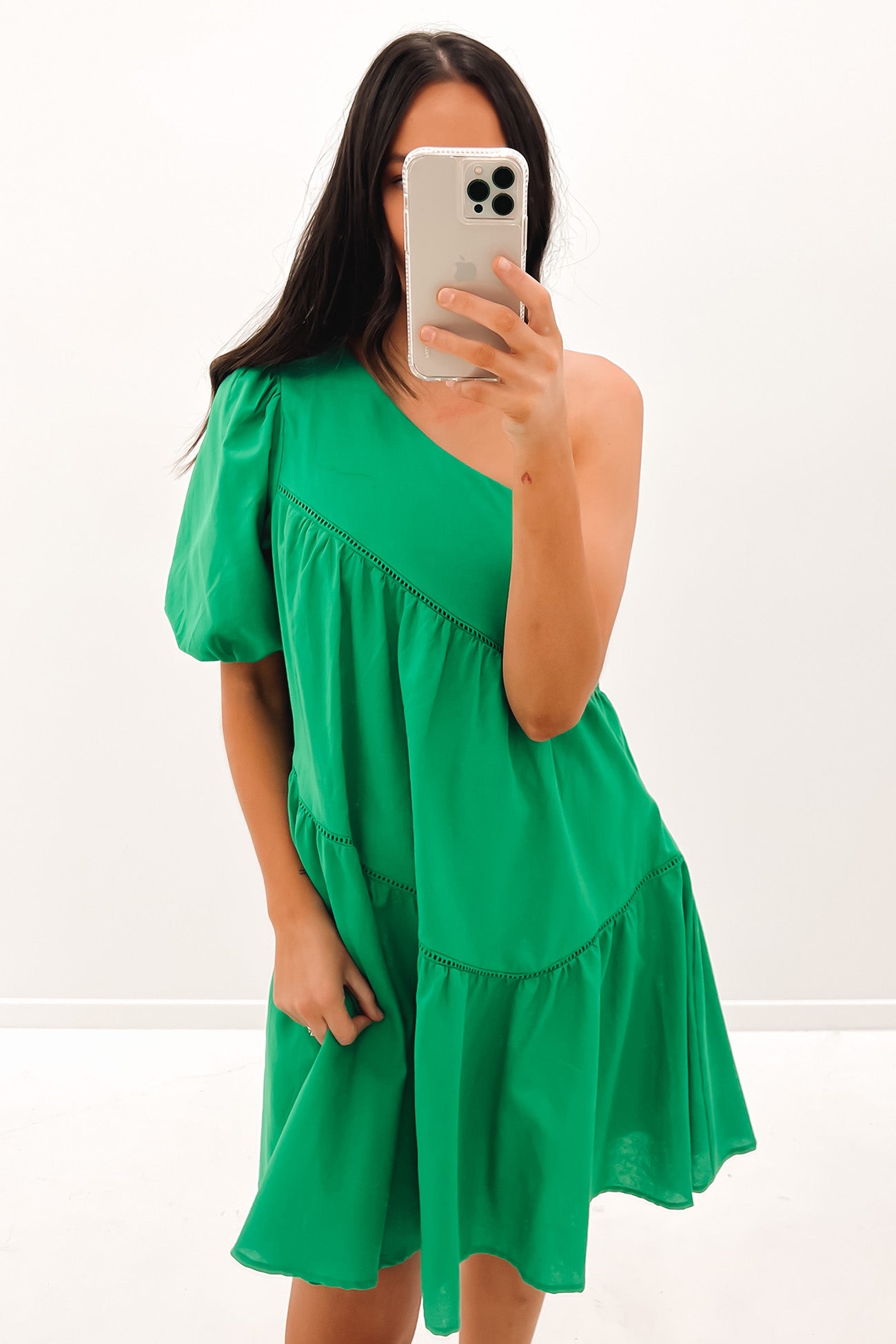 Chelsey Mini Dress Green