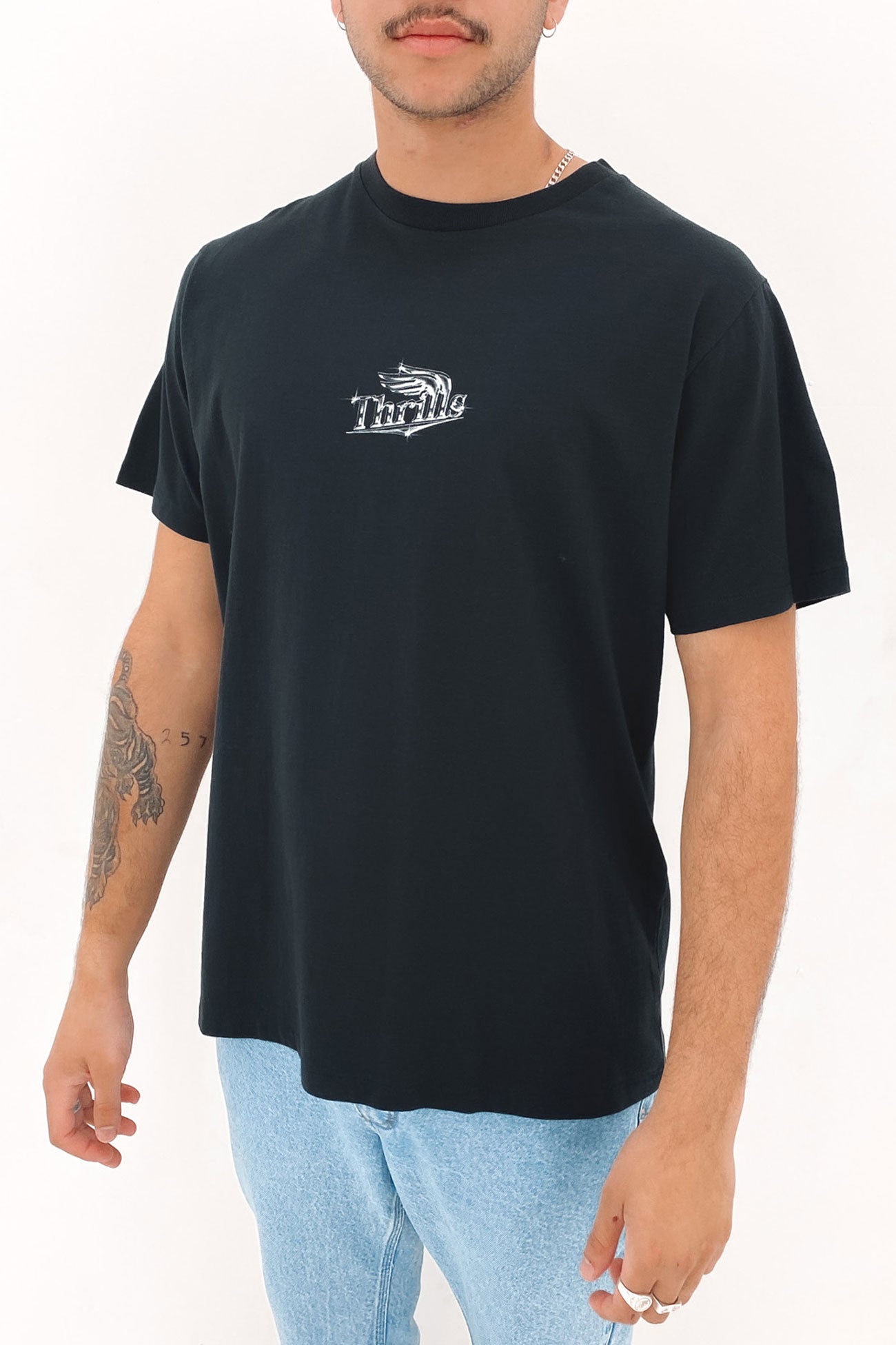 Chrome Smith Merch Fit Tee Twilight Black