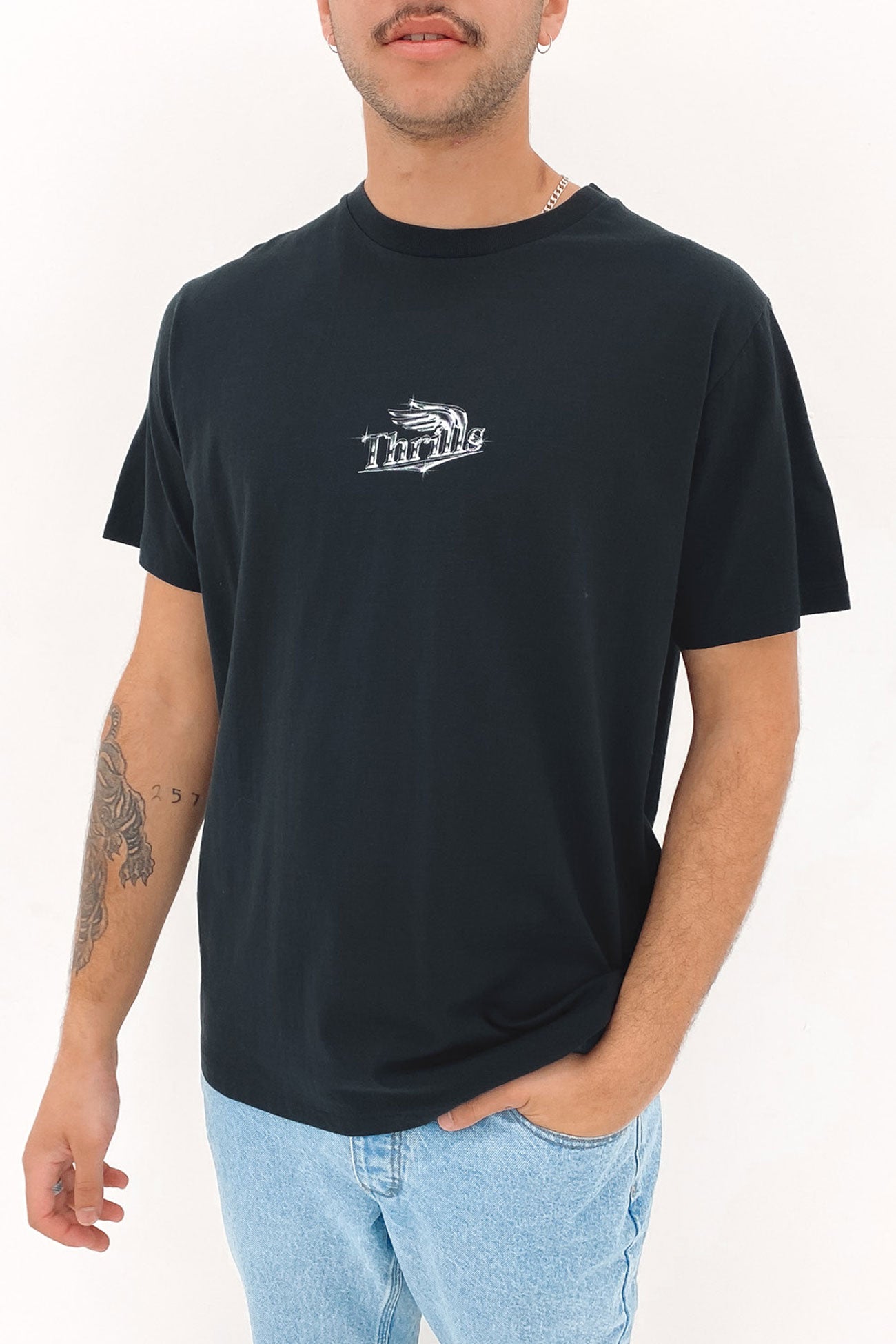 Chrome Smith Merch Fit Tee Twilight Black