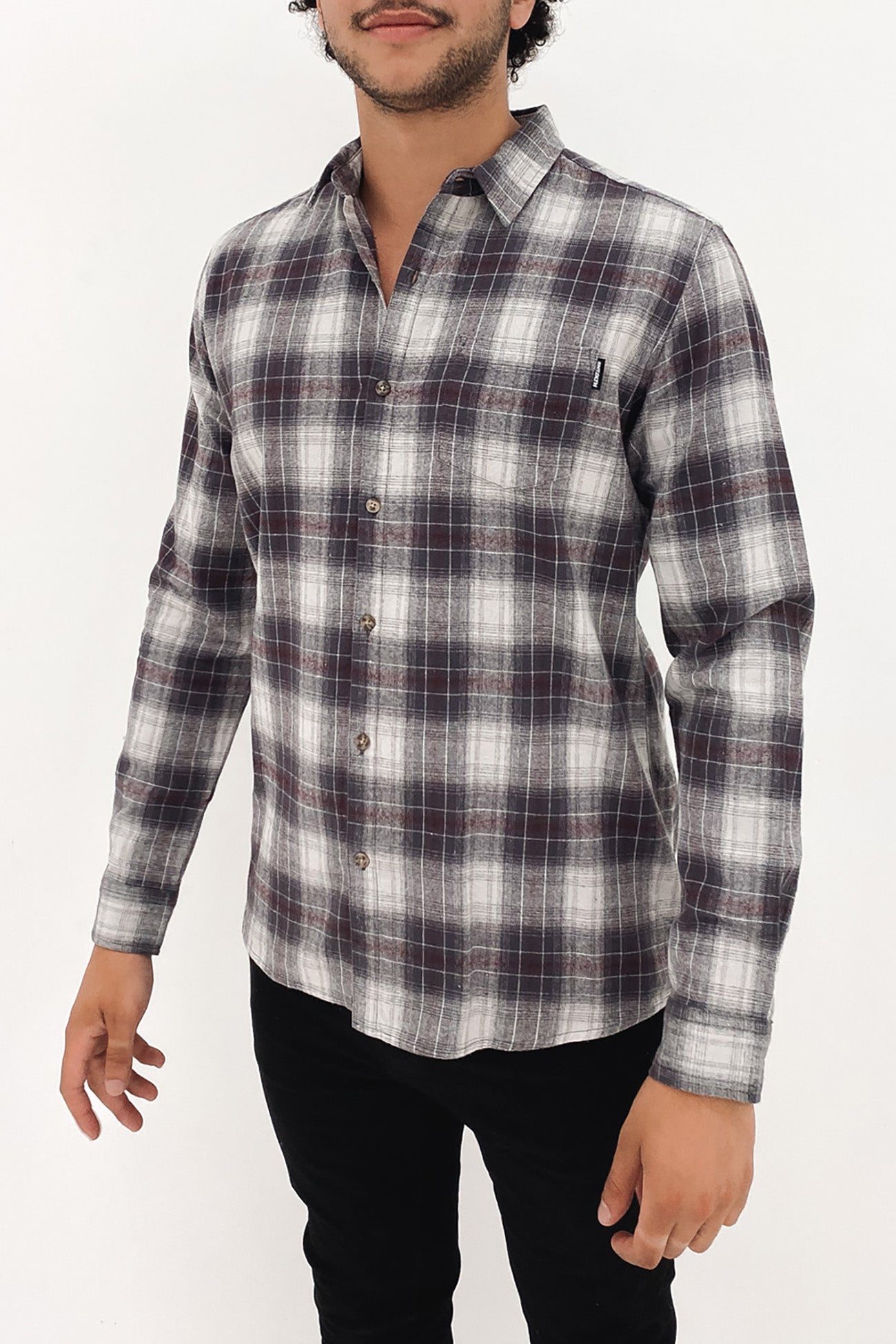 Chute Long Sleeve Shirt Black