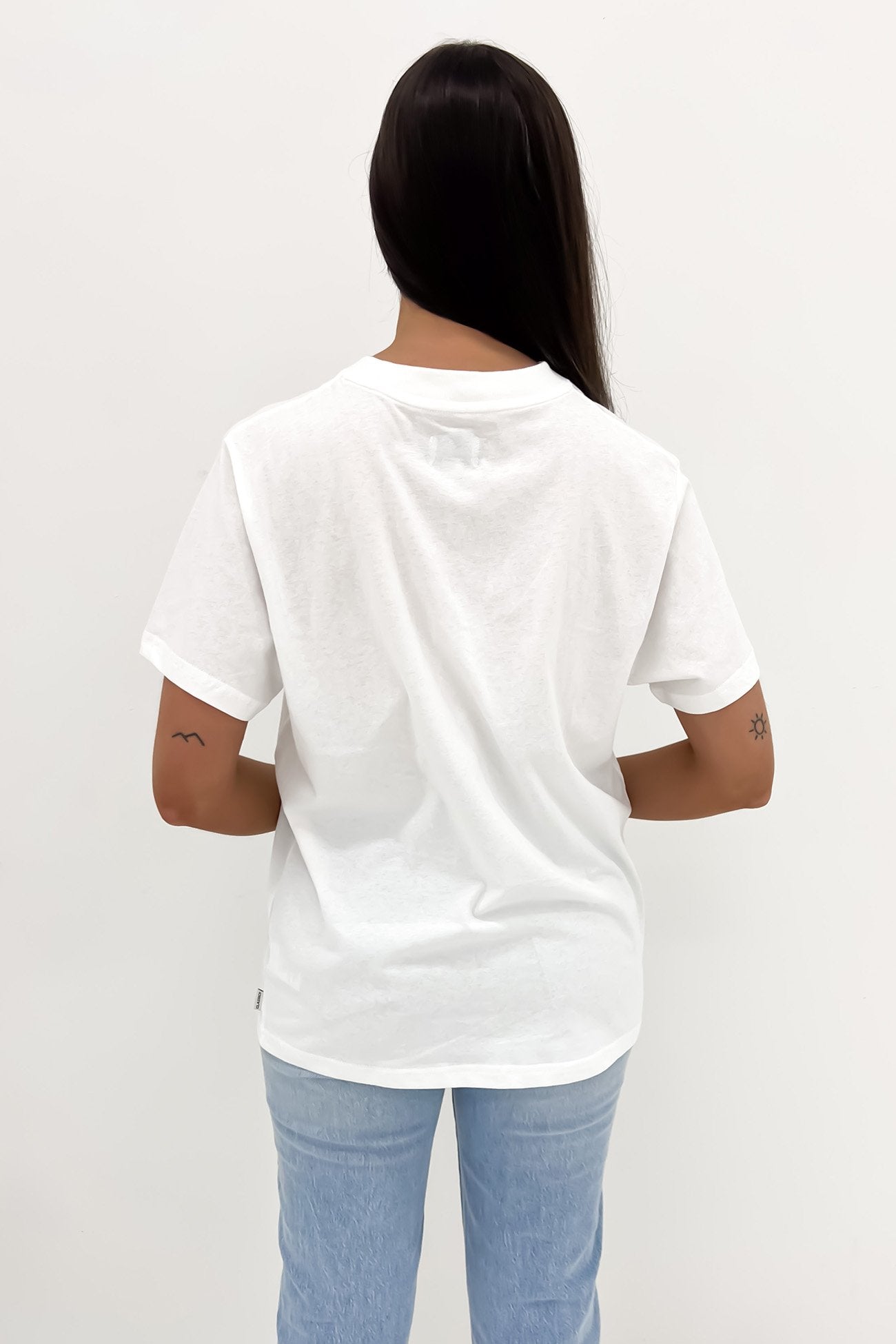 Classic Brand Tee White