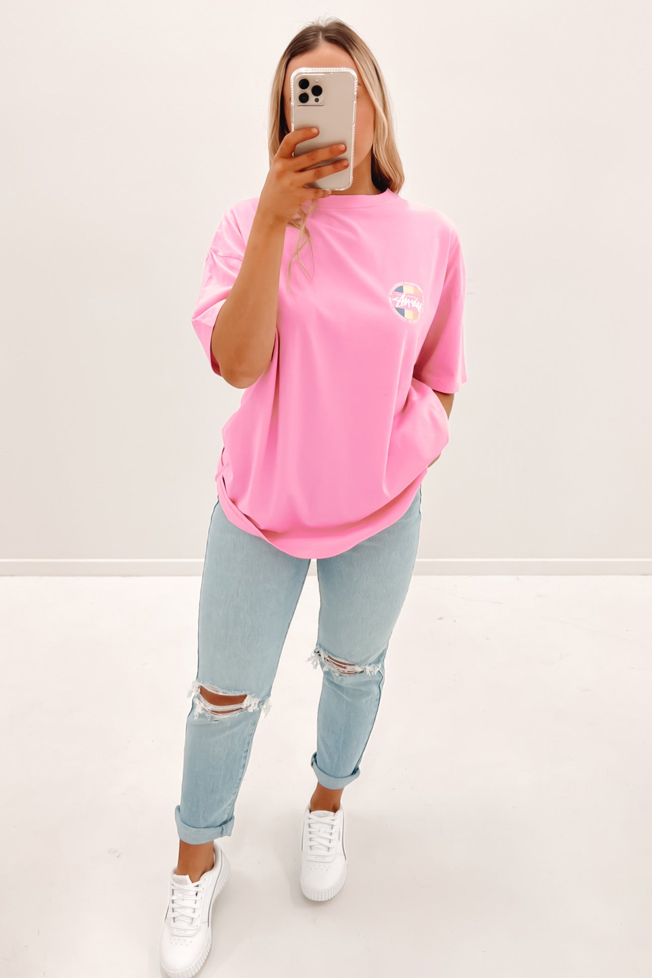 Classic Dot Relaxed Tee Lemonade