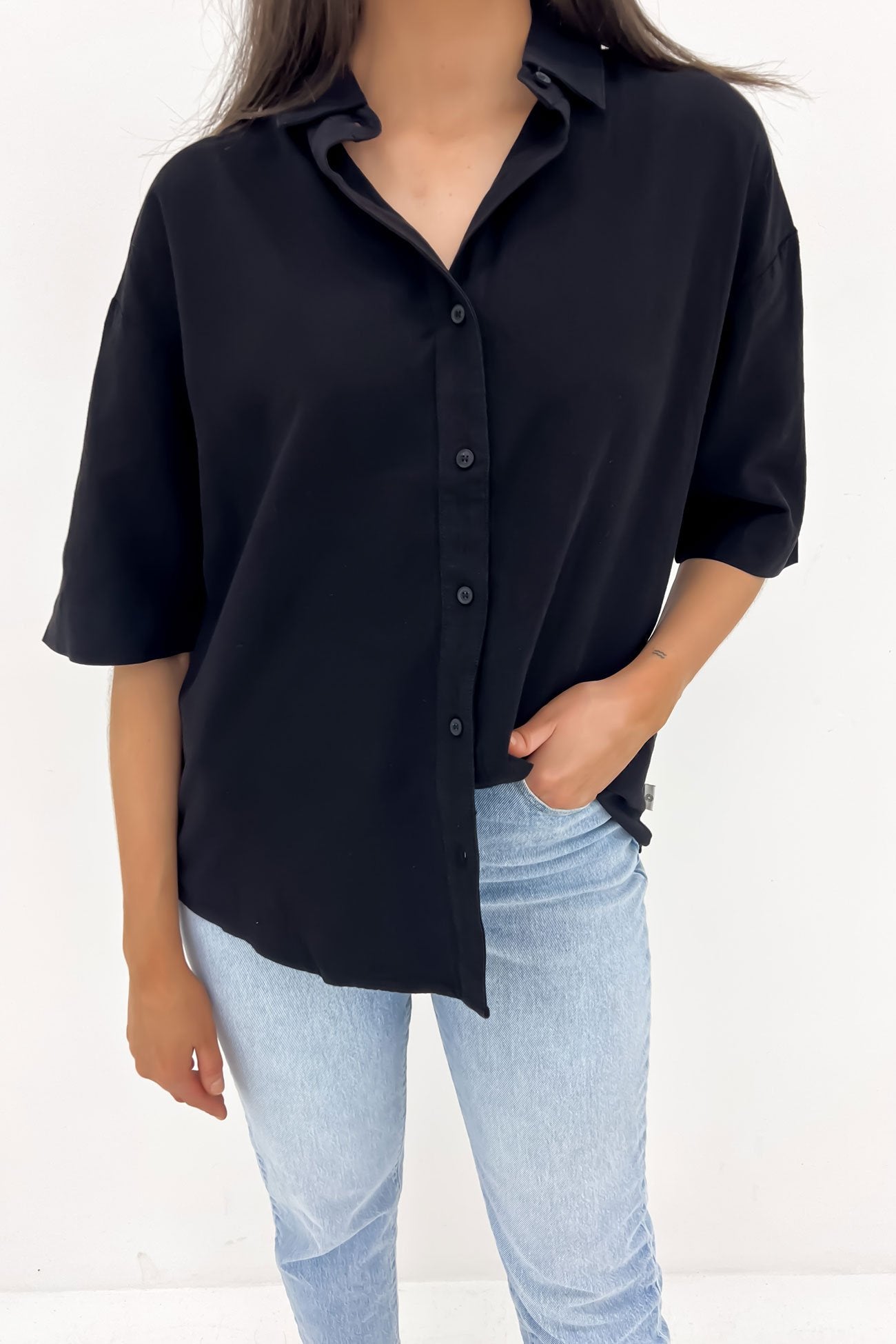 Classic Lounge Shirt Black