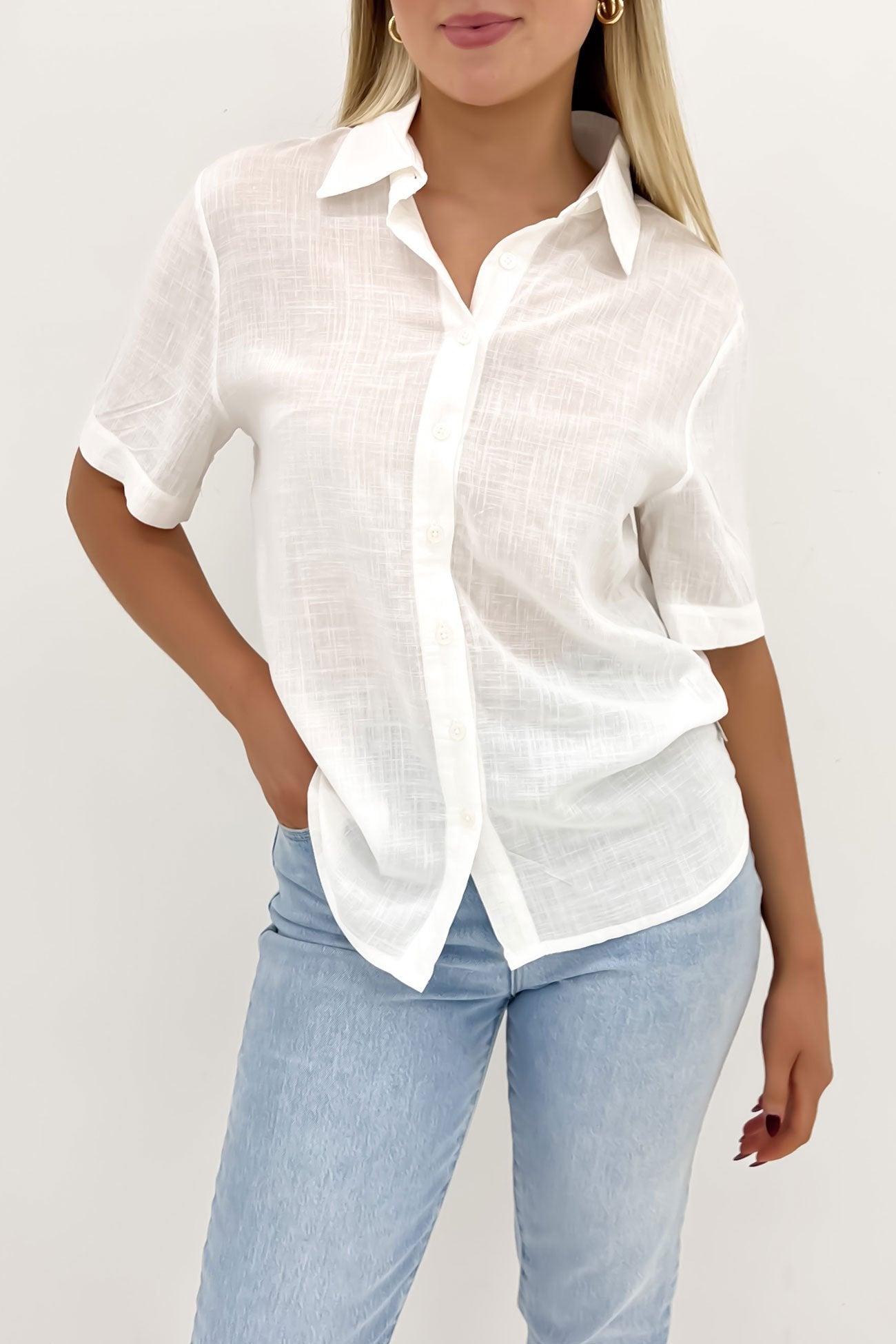 Classic Lounge Shirt White