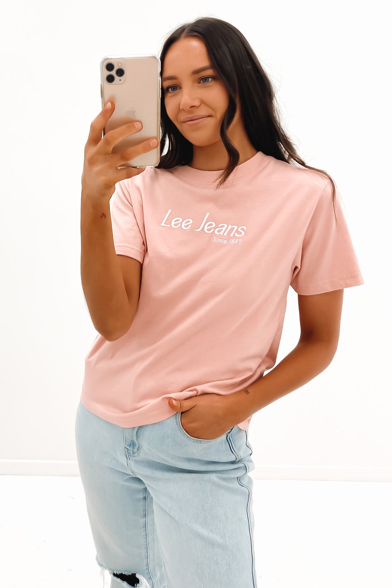 Classic Tee Pink Clay