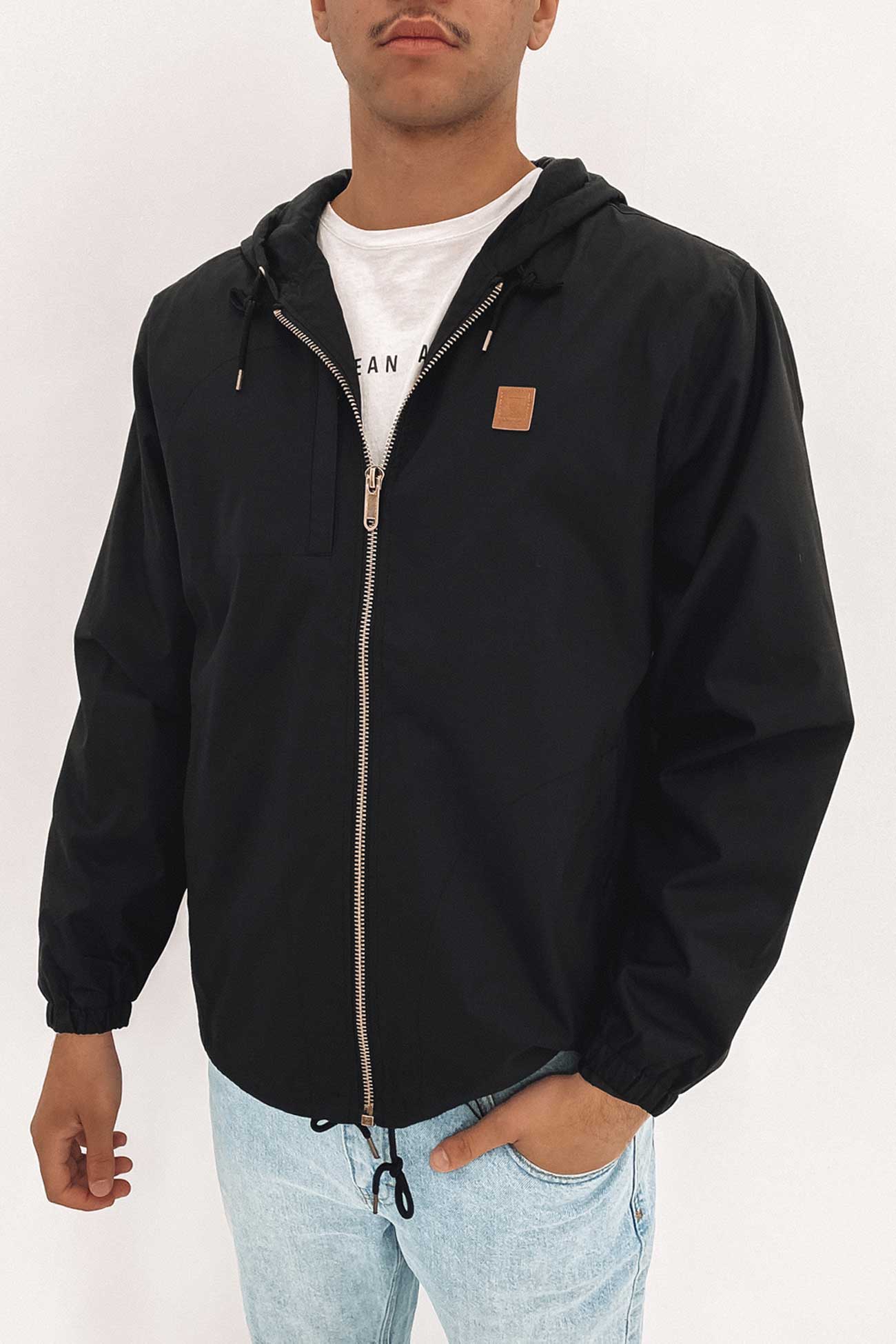 Claxton Beta Zip Hood Jacket Black