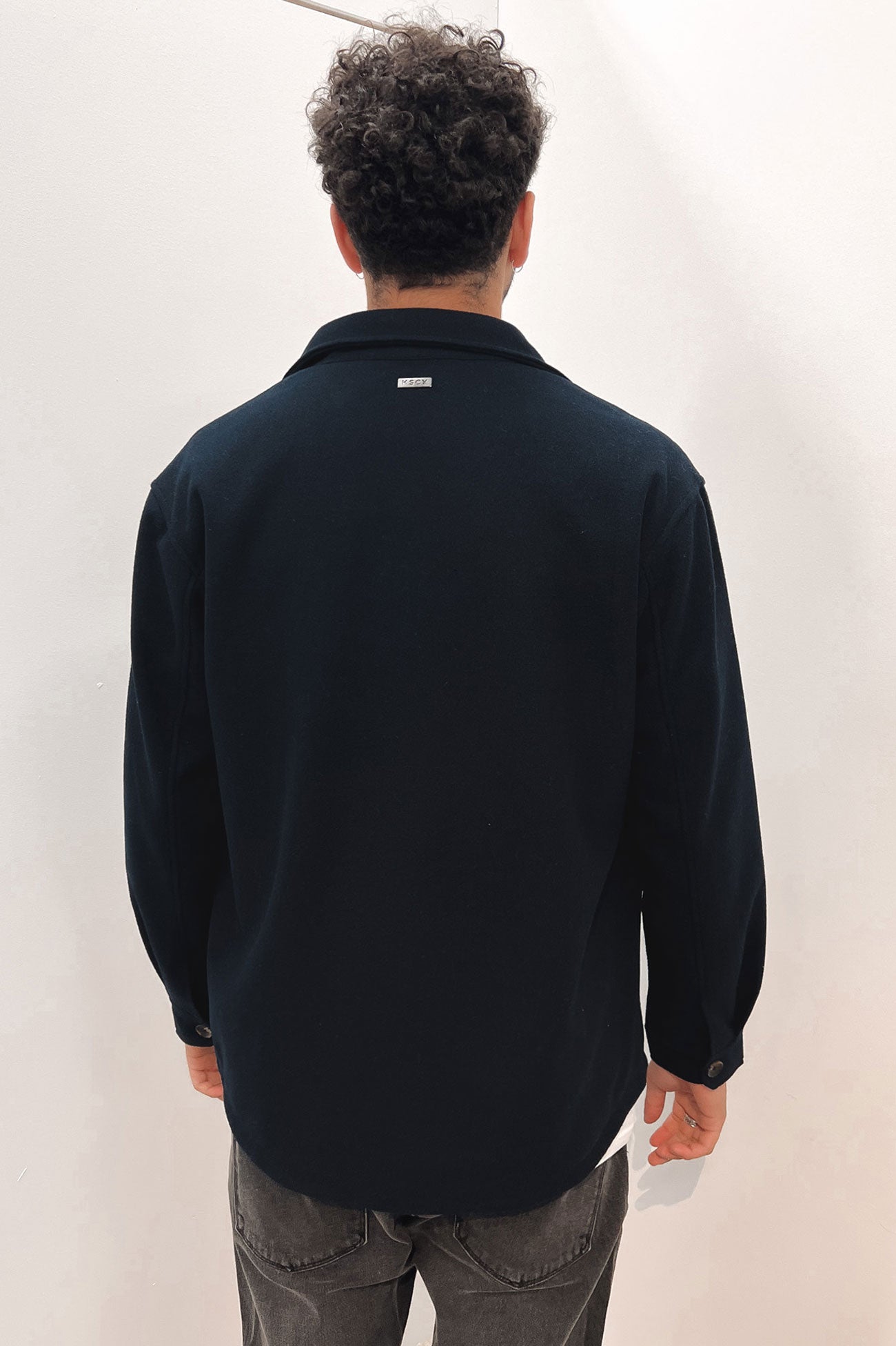 Coastal Melton Jacket Navy