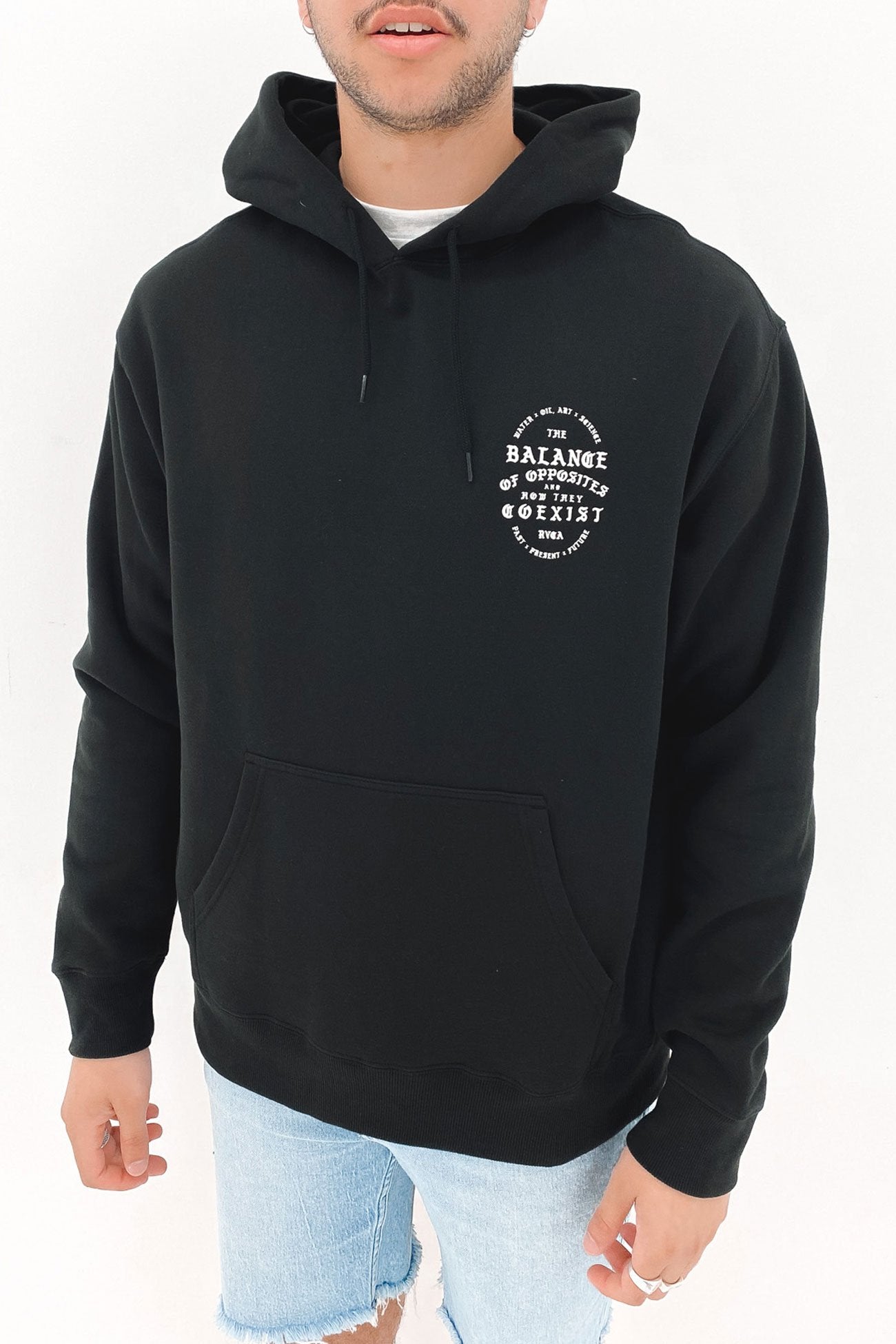 Coexist Hoodie RVCA Black