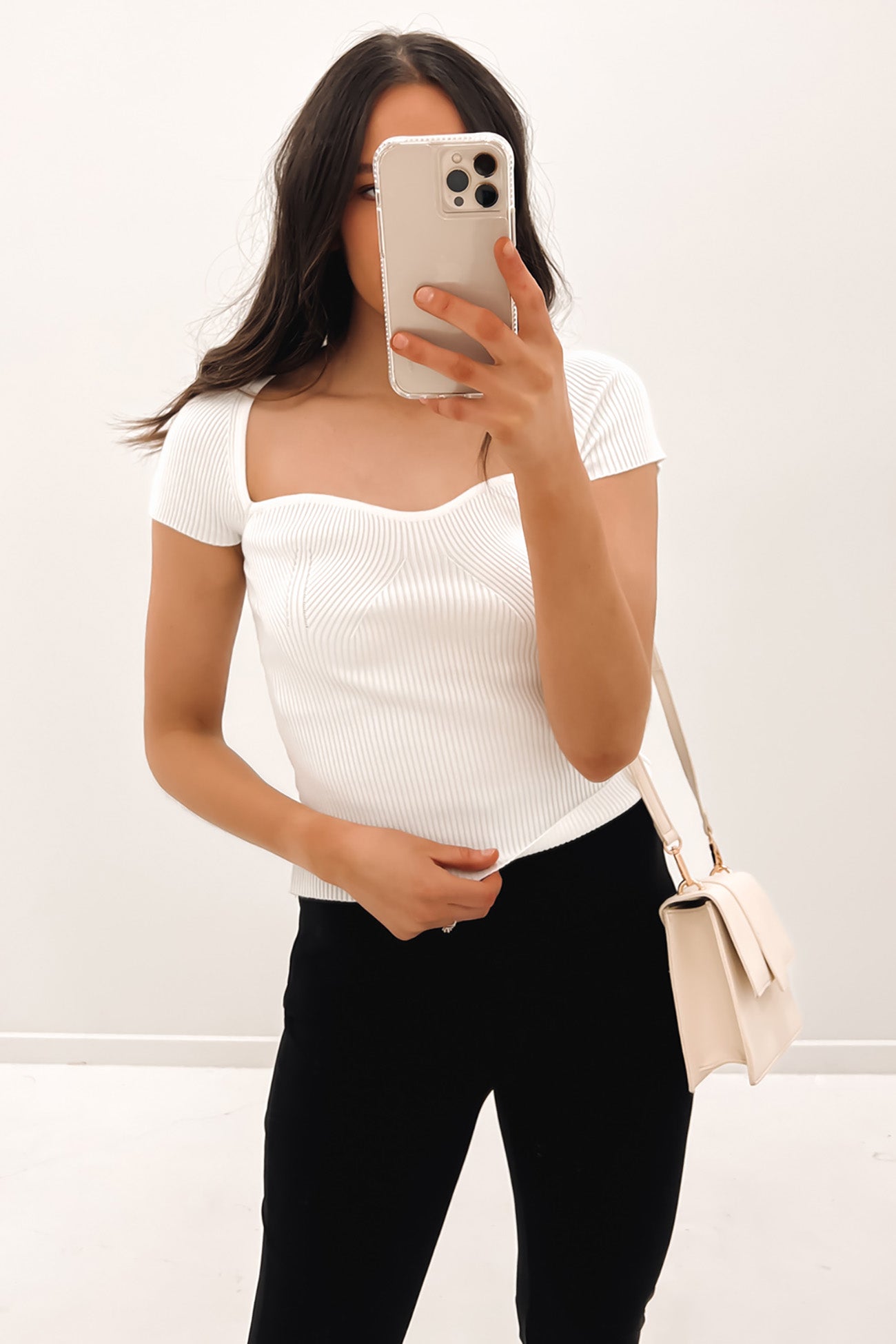 Colette Top White