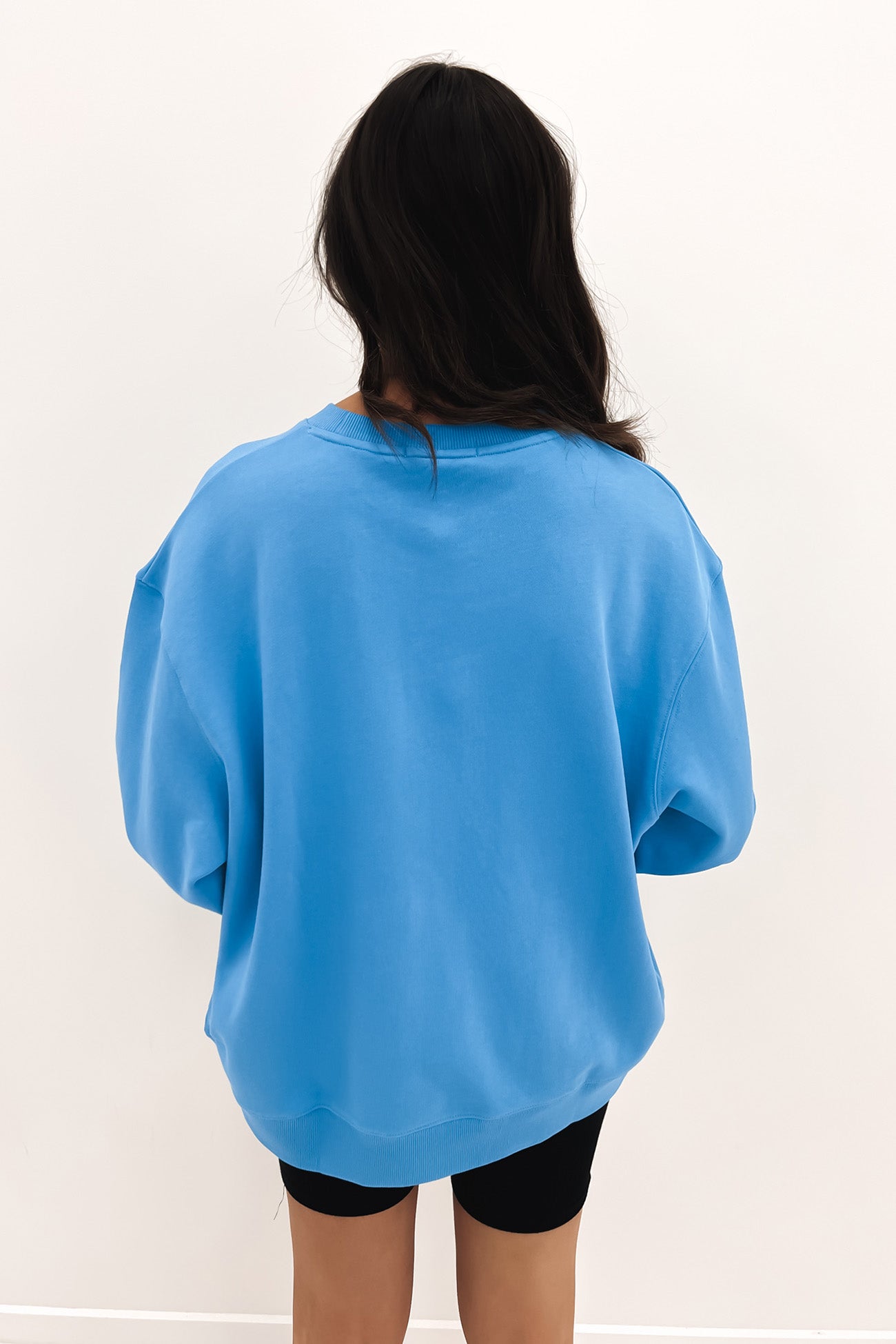 Collegiate Pelly Sweater Azure Blue