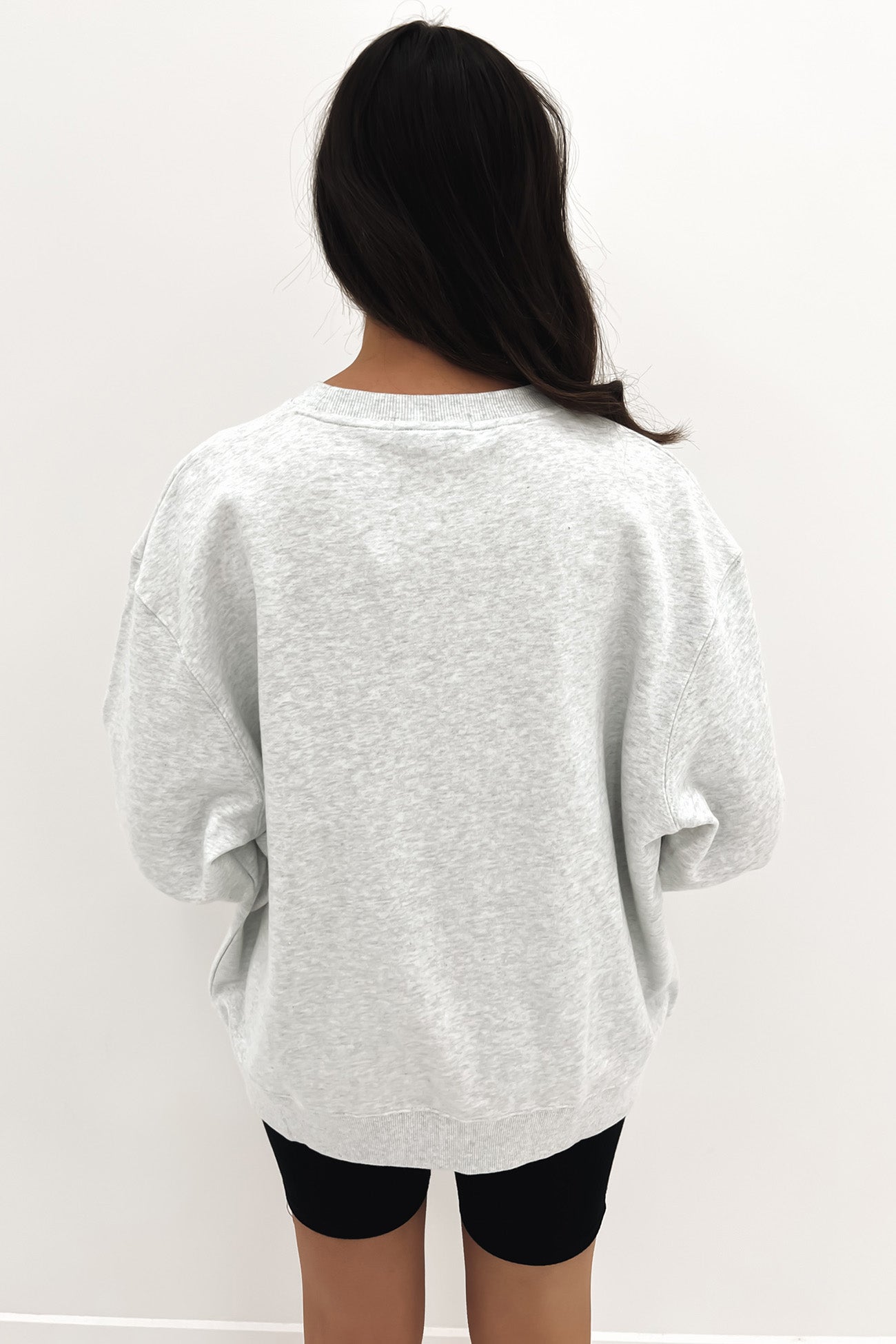 Collegiate Pelly Sweater White Marle