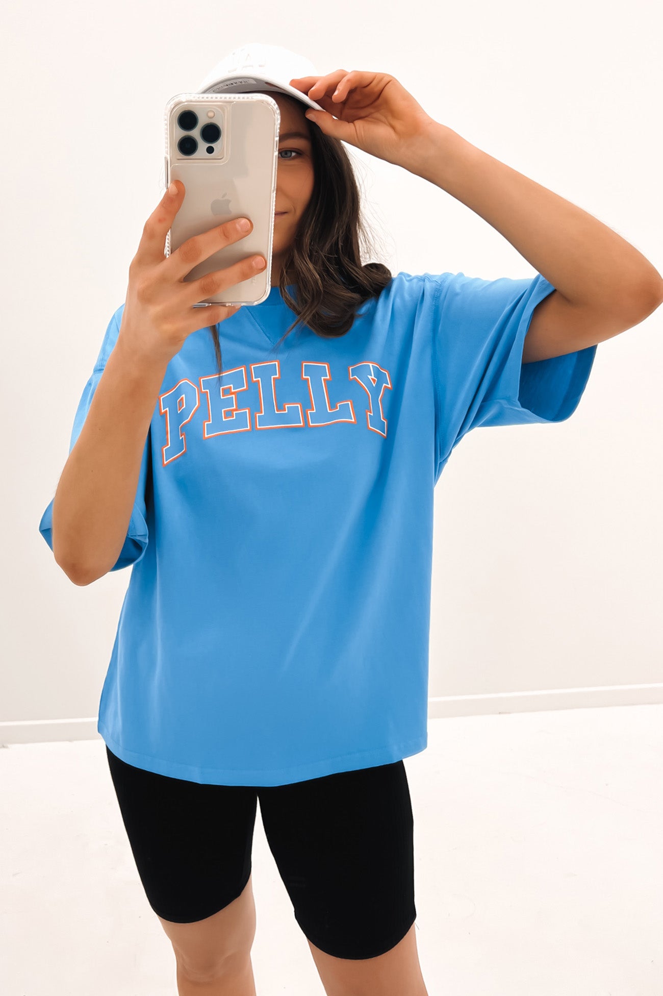 Collegiate Pelly Tee Azure Blue