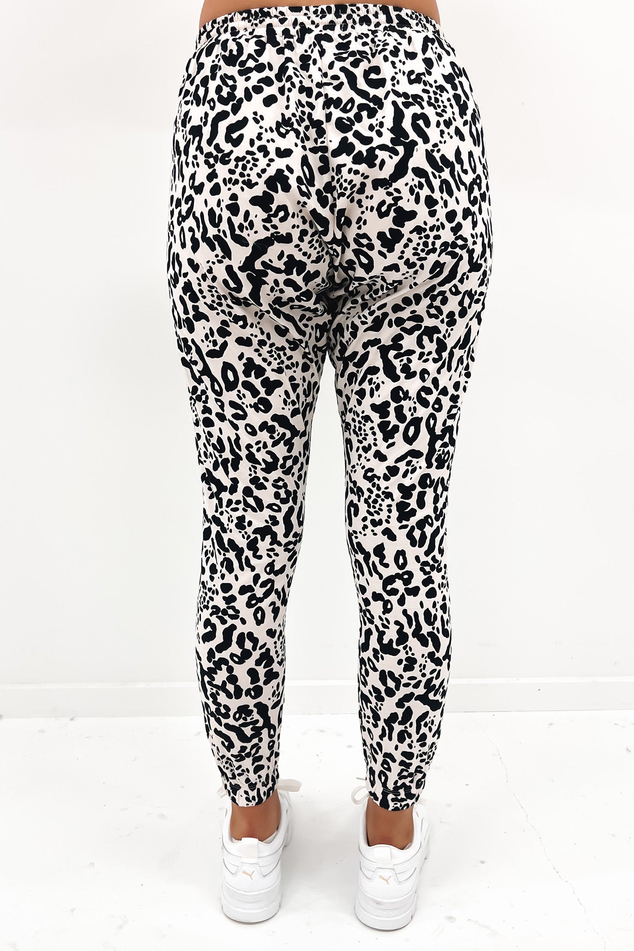 Comeback Pant Creme Leopard