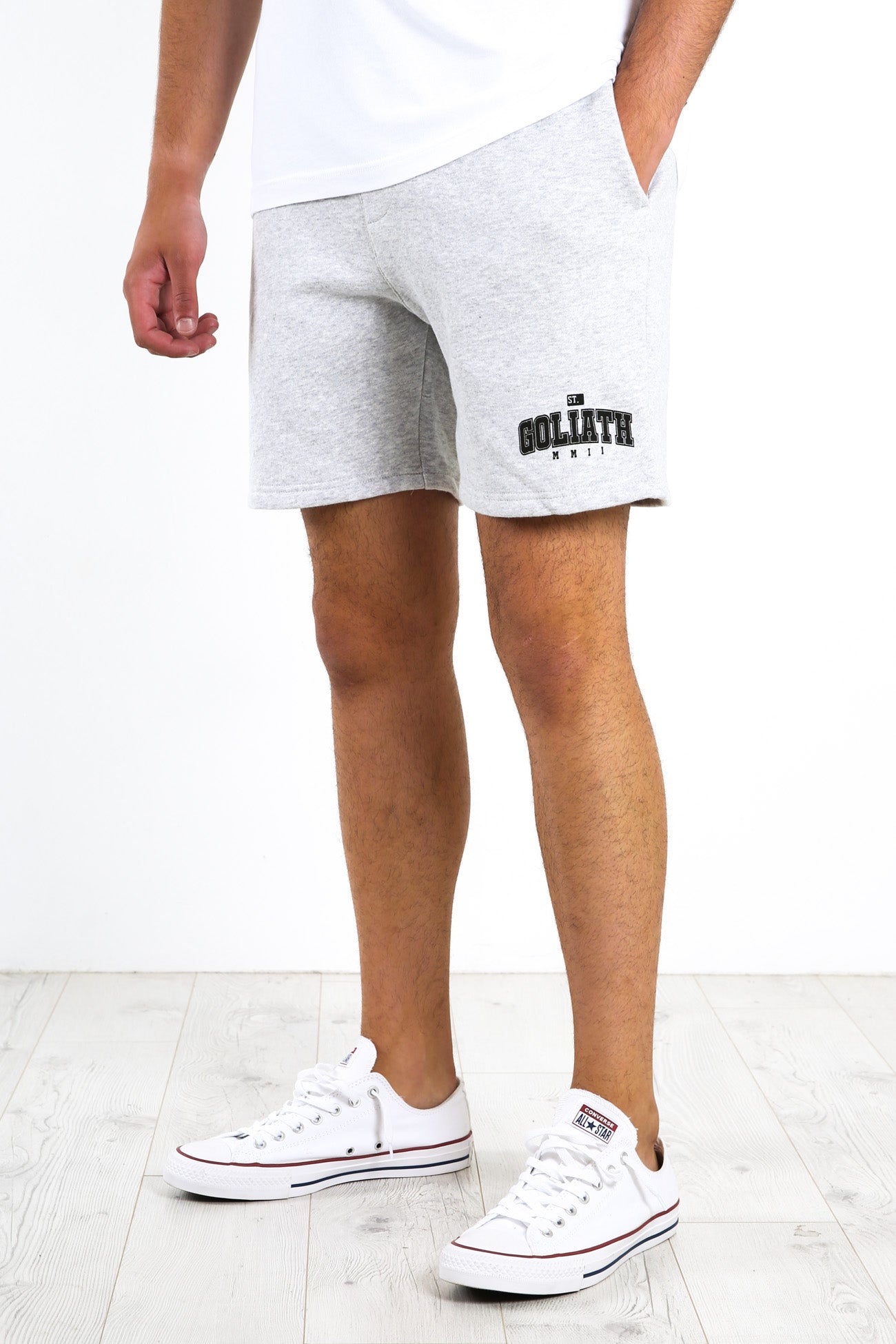 Community Fleece Short Grey Marle