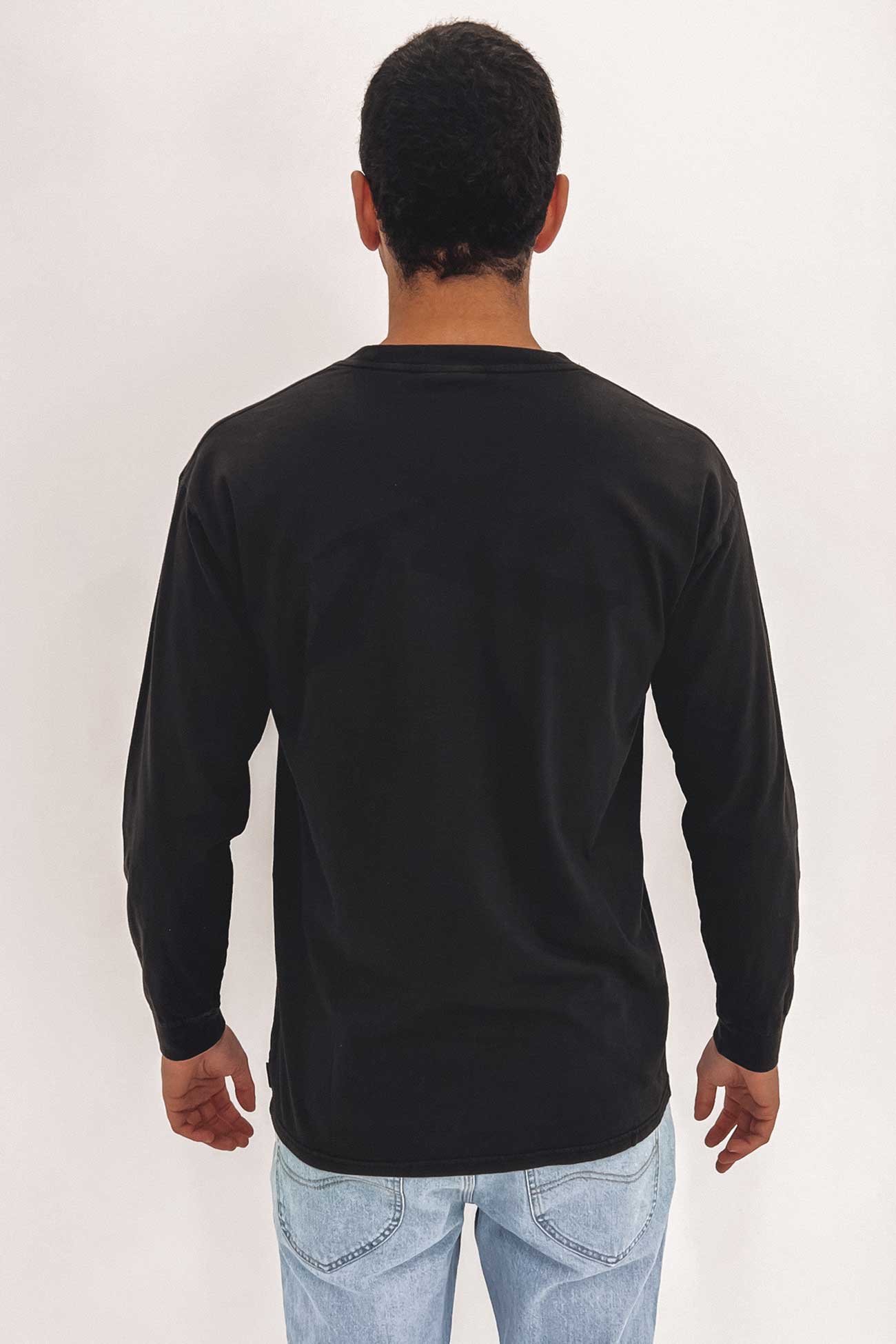 Comp Wash Long Sleeve Tee Black