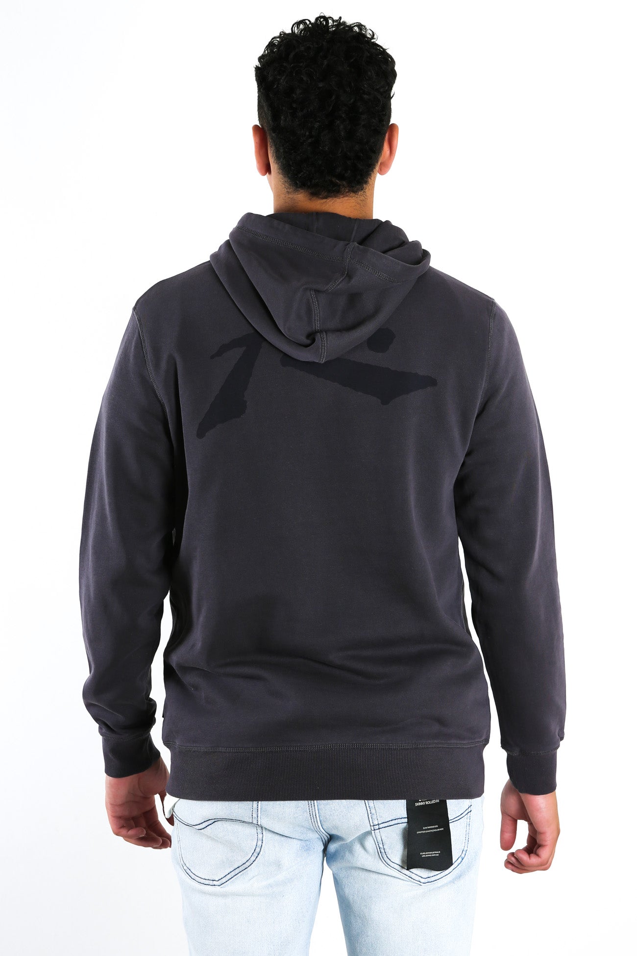 Comp Wash Hood Fleece Coal