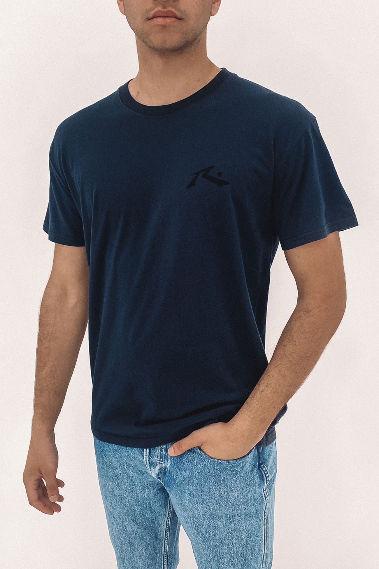 Competition Short Sleeve Tee Navy Black