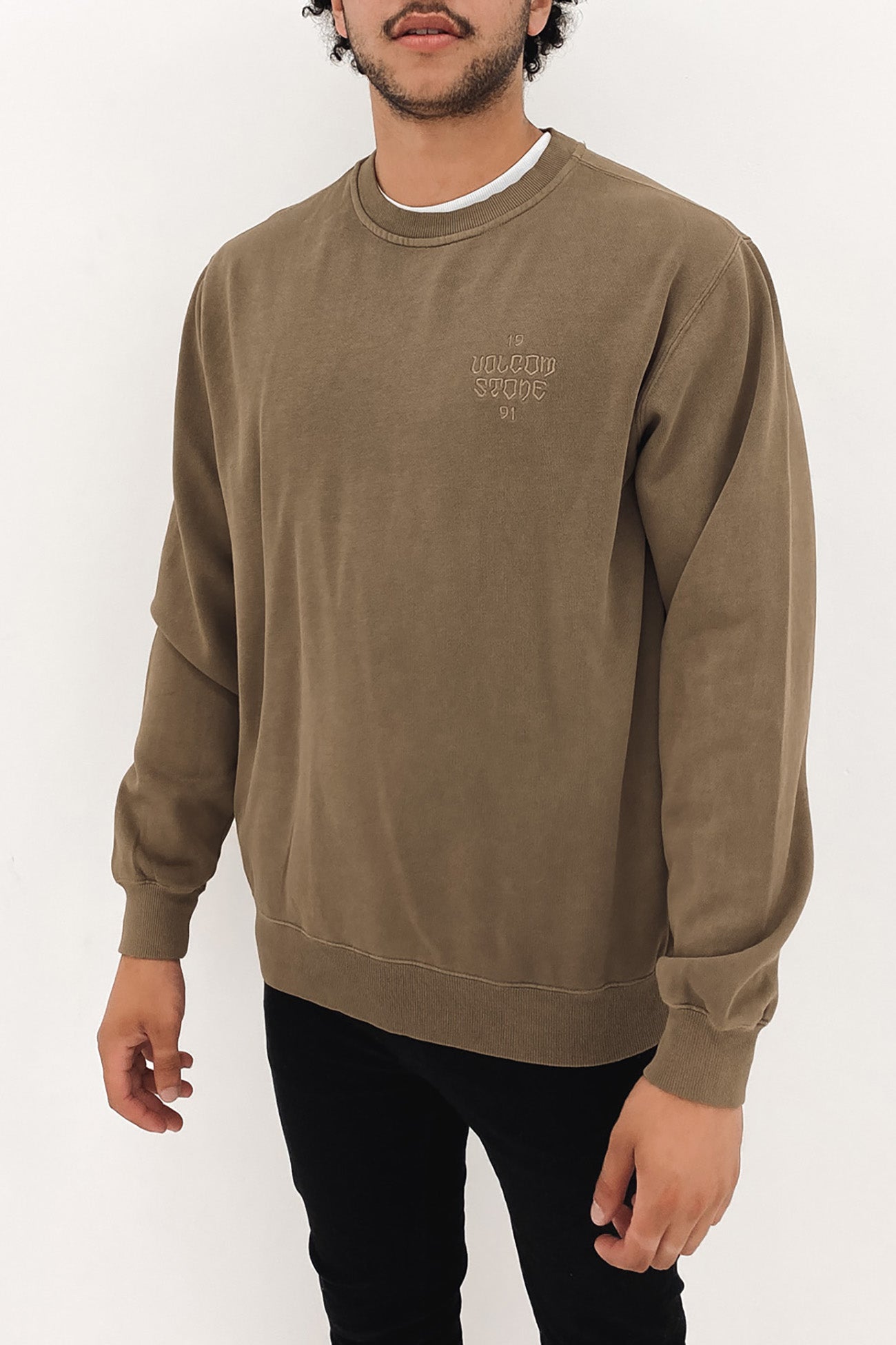 Compstone Crew Fleece Mud