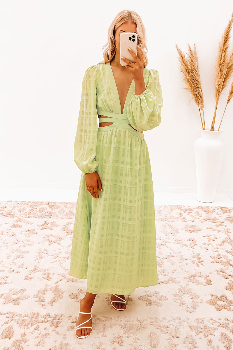 Constance Maxi Dress Green