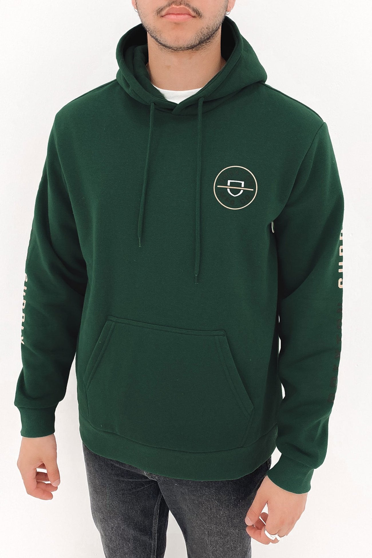 Crest Hood Pine Needle Sand Black