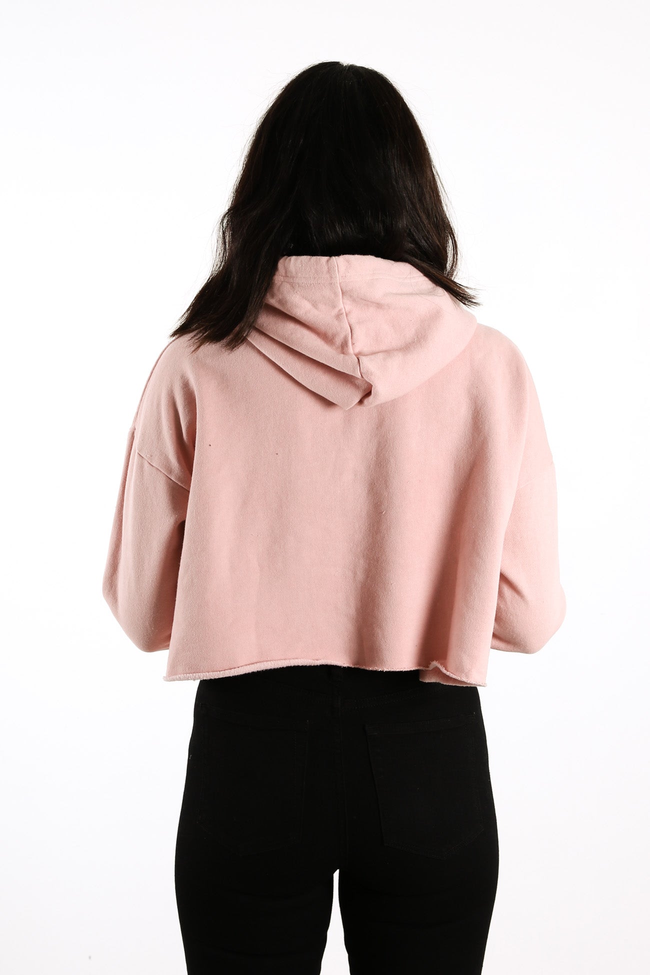 Cropped Hoody Dusty Pink